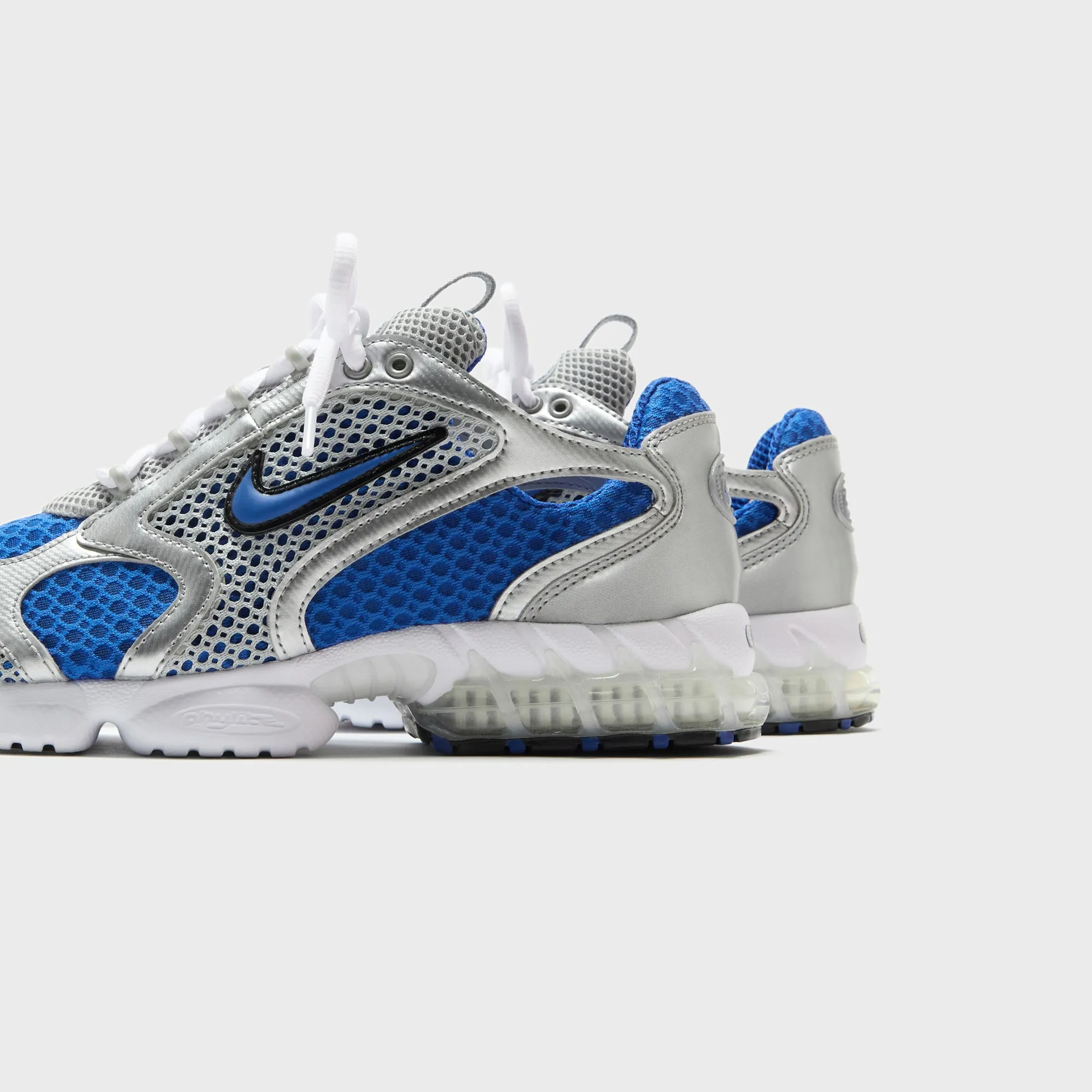 Nike Air Zoom Spiridon Cage 2 - Metallic Silver / Varsity Lead with Style Clearance Sale