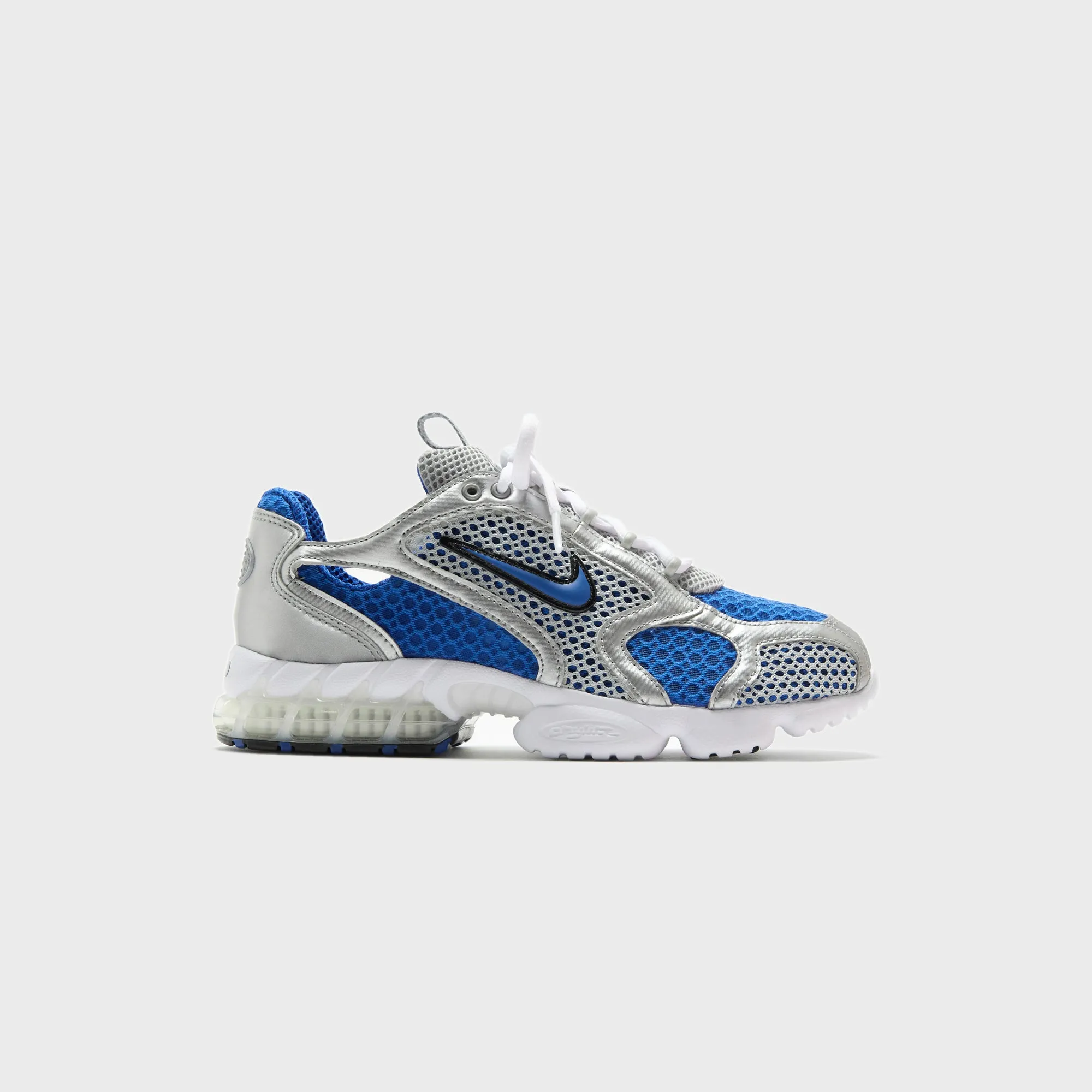 Nike Air Zoom Spiridon Cage 2 - Metallic Silver / Varsity Memorial Day Sale