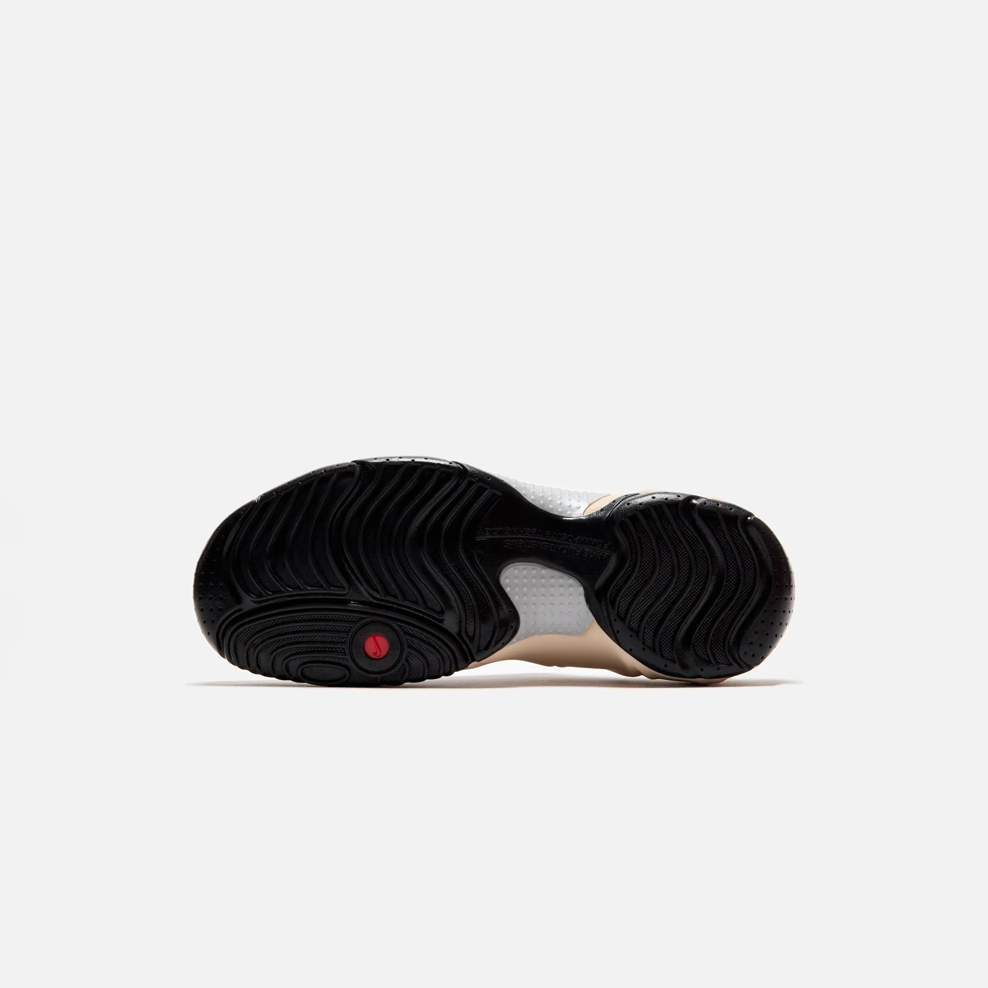 Easy-To-Clean Design Secure Foot Fit Feature Nike Clogposite - Sanddrift / Black / Metallic Silver / University Red