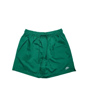 Nike Club Flow Short Malachite/White Split Hem Style UV Protected Quality