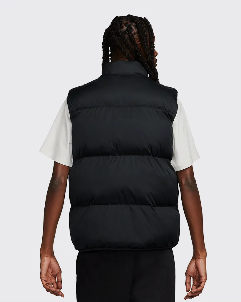 Nike Club Puffer Vest - Black Breathable Ankle Lining