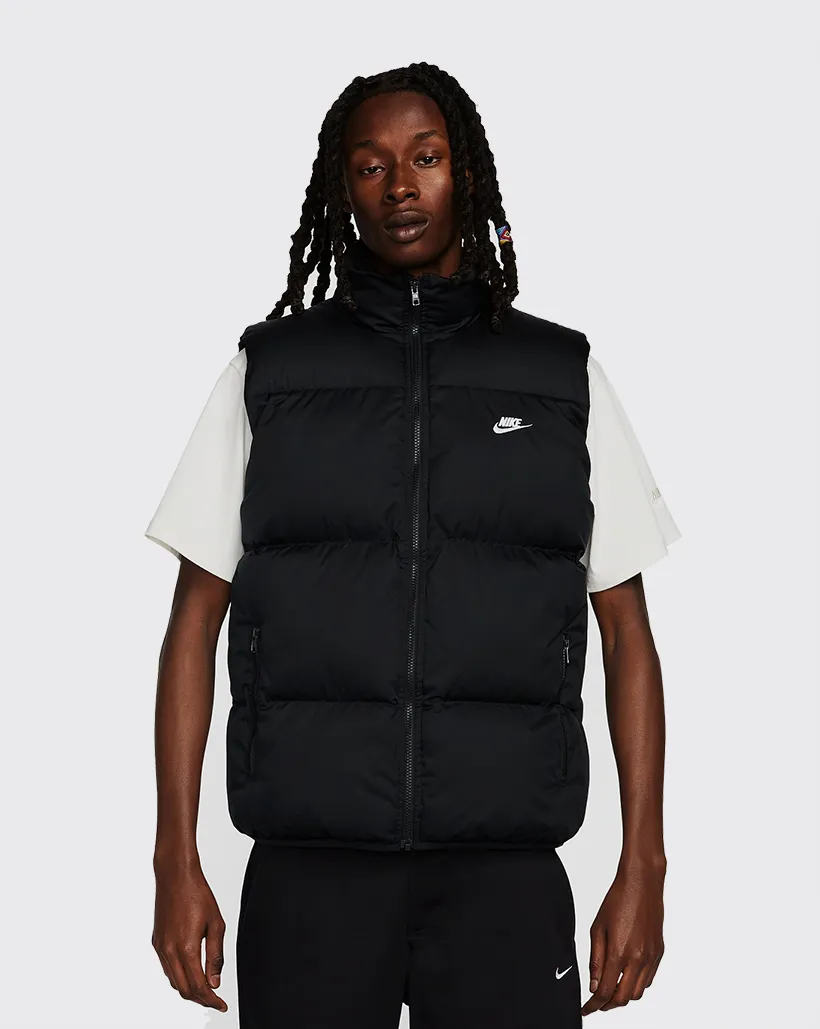 Agility History Minimalist Appearance Nike Club Puffer Vest - Black