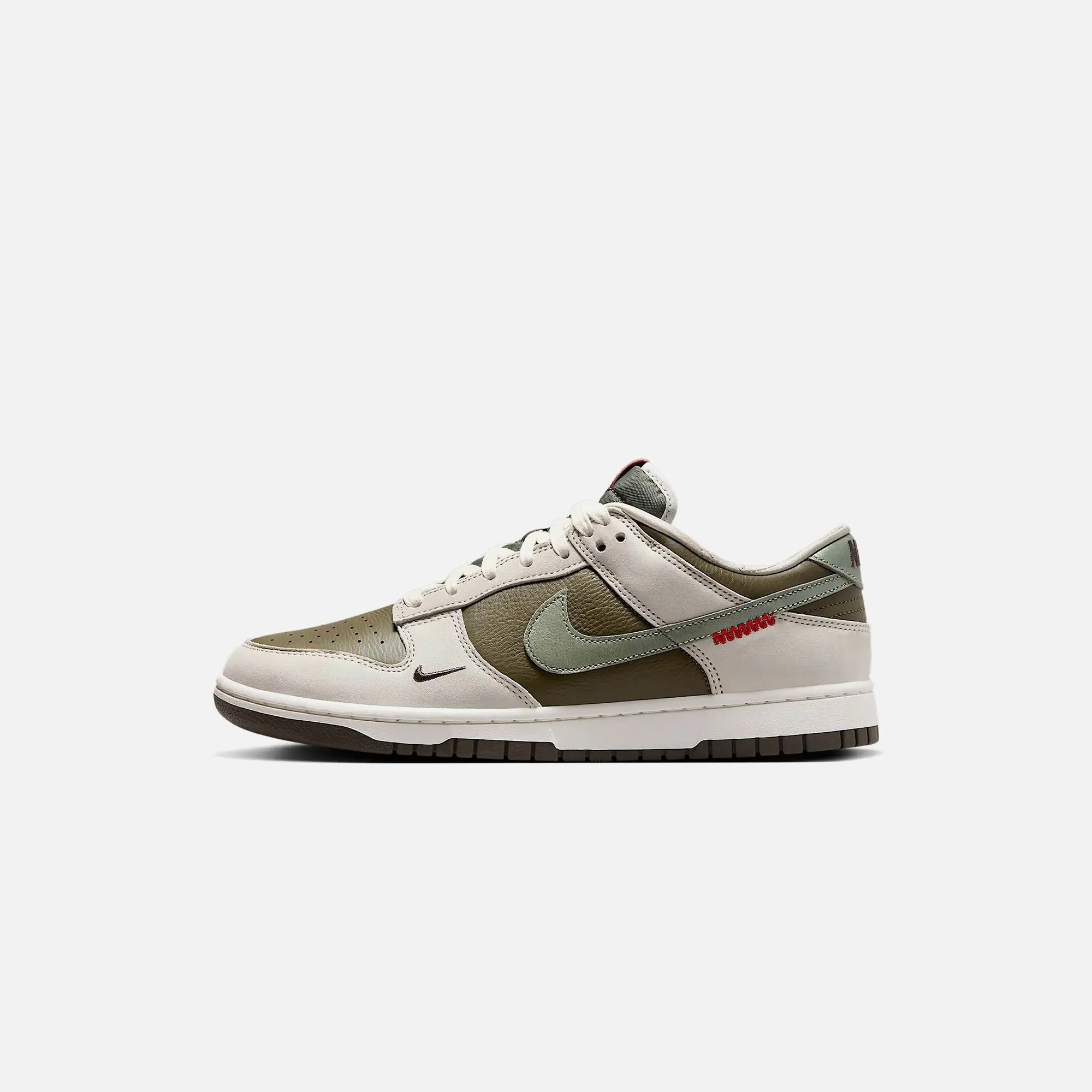 Nike Dunk Low - Medium Olive / Jade Horizon / Sail / Ironstone Comfortable And Customizable Comfortable Synthetic Tweed
