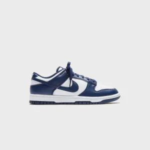 Nike Dunk Low Retro - White / Midnight Navy / White Keep Going Strong