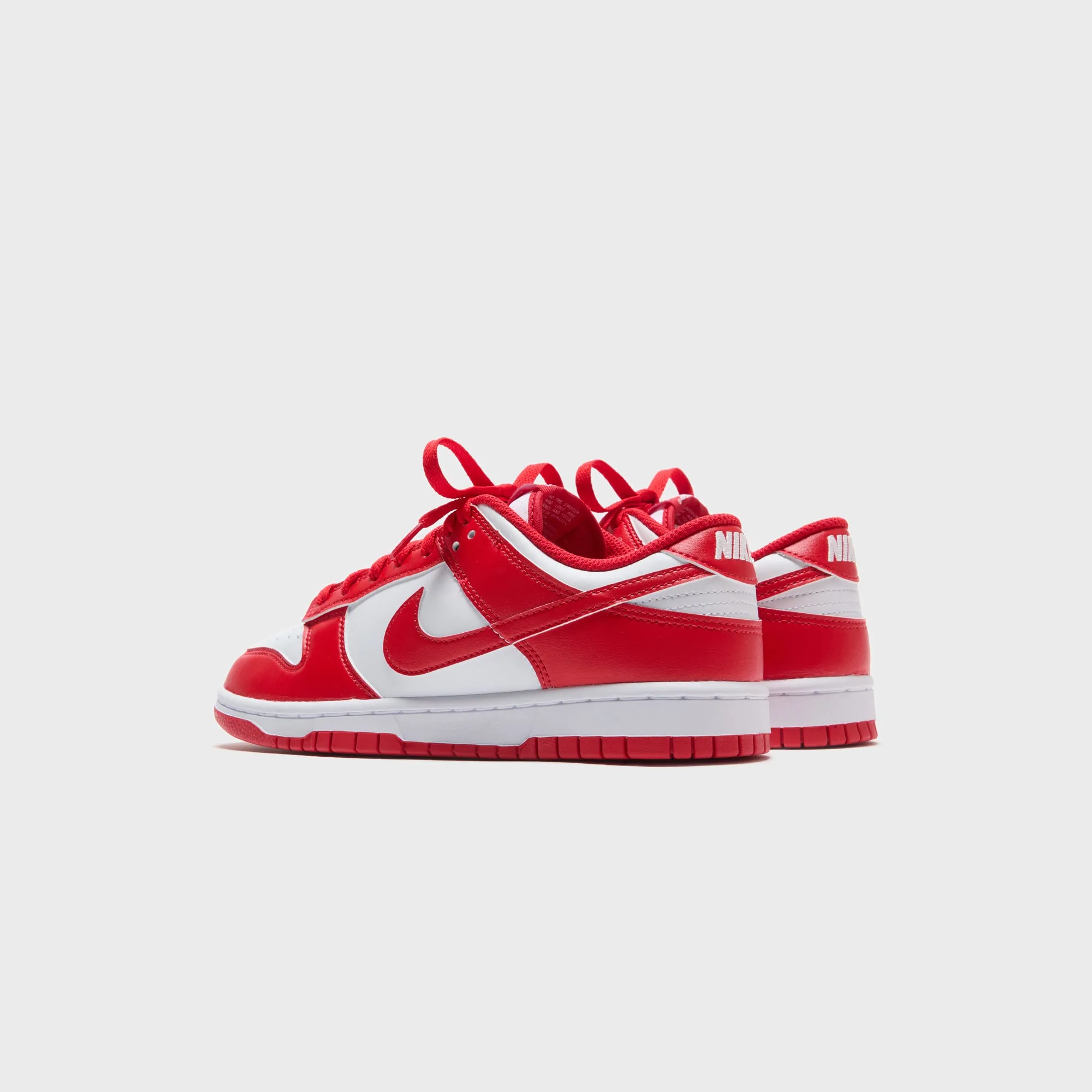 Nike Dunk Low Retro - White / University Red / White Stylish Mules