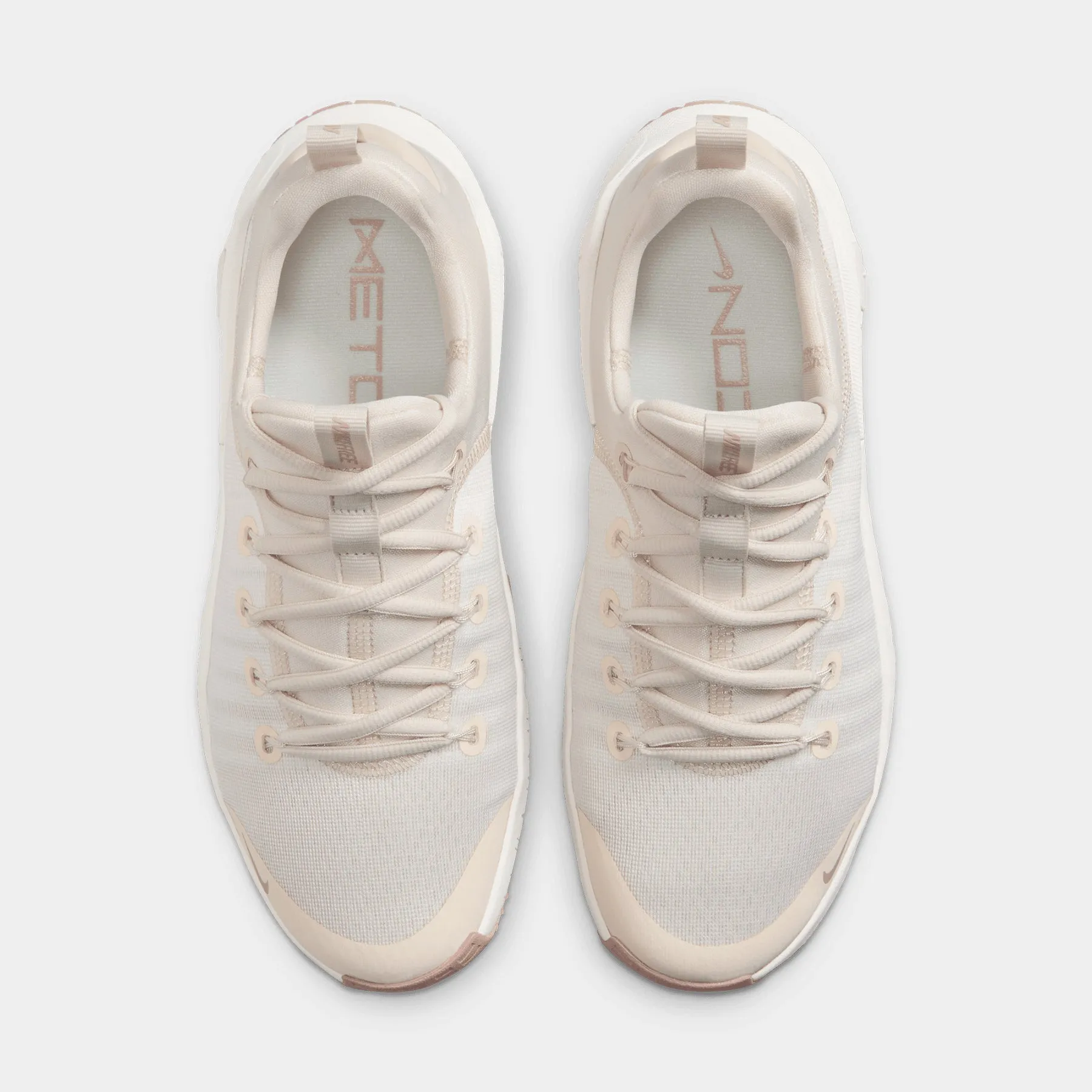 Nike - Free Metcon 6 Women'S Training Shoe - Soft Pearl/Particle Pink-Pearl White Anti-Fatigue Footbed Elastic Material Blend