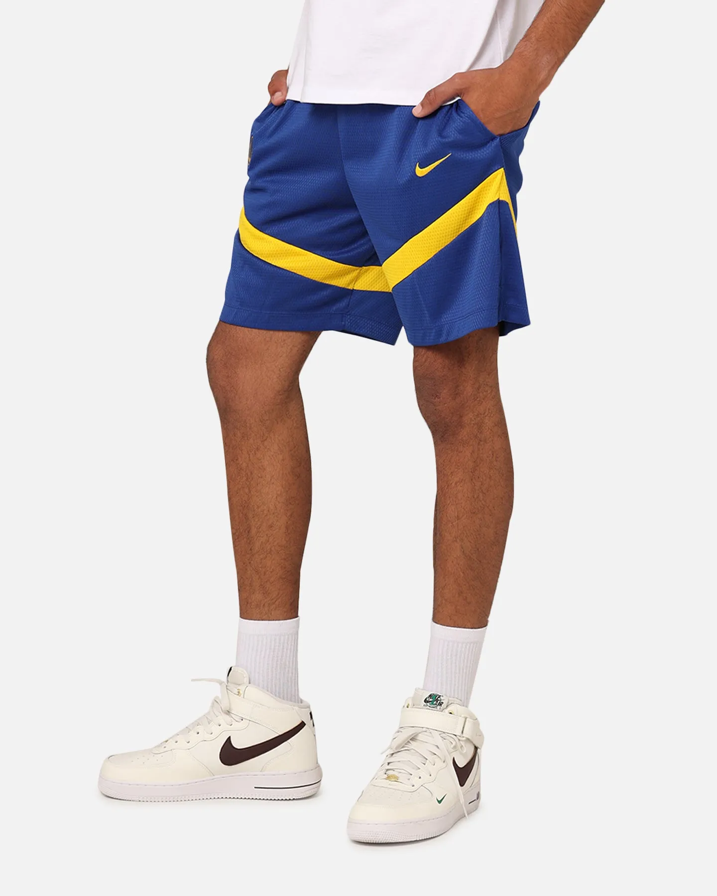 Nike Golden State Warriors Shorts d'entraînement Dri-FIT Icon  Bleu Rush