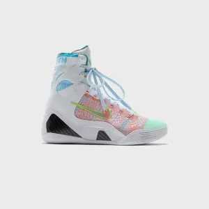 Nike Kobe 9 Elite Protro - White / Reflective Silver / Chlorine Blue / Black Limited Time Offer Biggest Sale of the Year