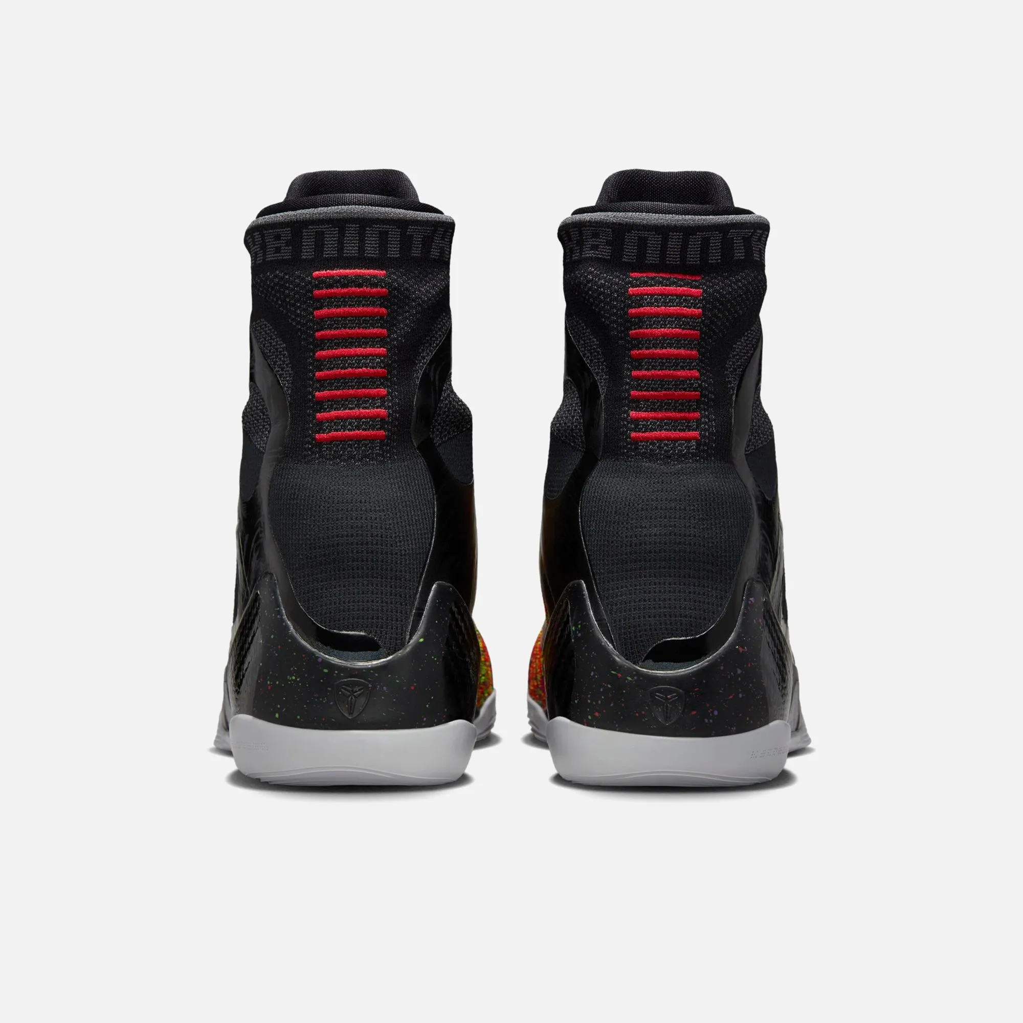Good Design Quality Memory Foam Footbed Design Nike Kobe Ix Elite Protro - Black / Metallic Silver / Bright Crimson