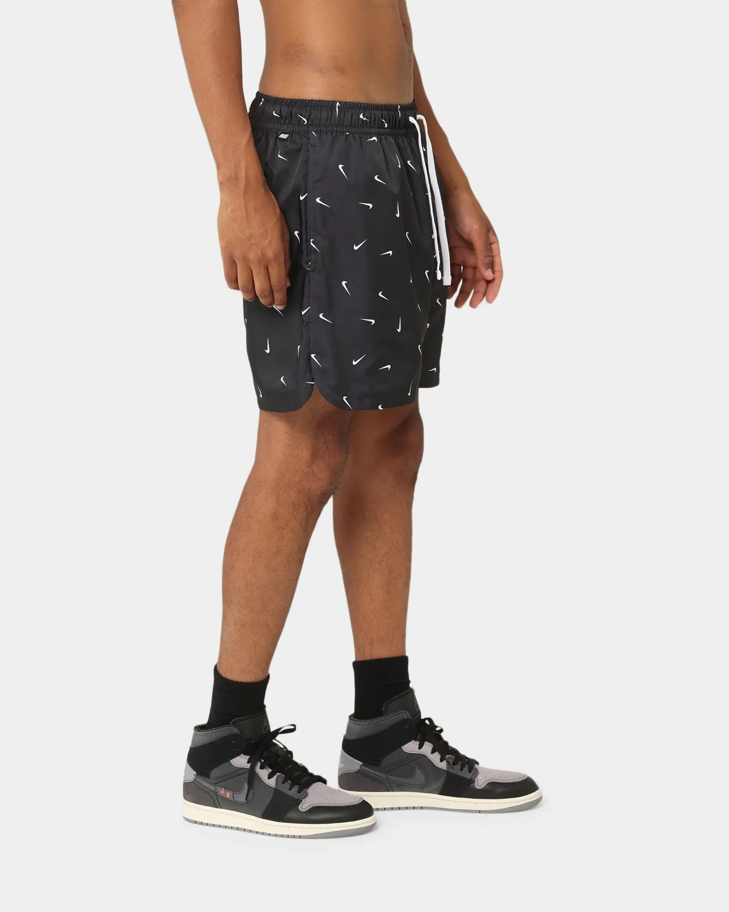 Nike Nike Sportswear Sport Essentials Shorts Tissés Doublés Flow Noir/Blanc/Blanc