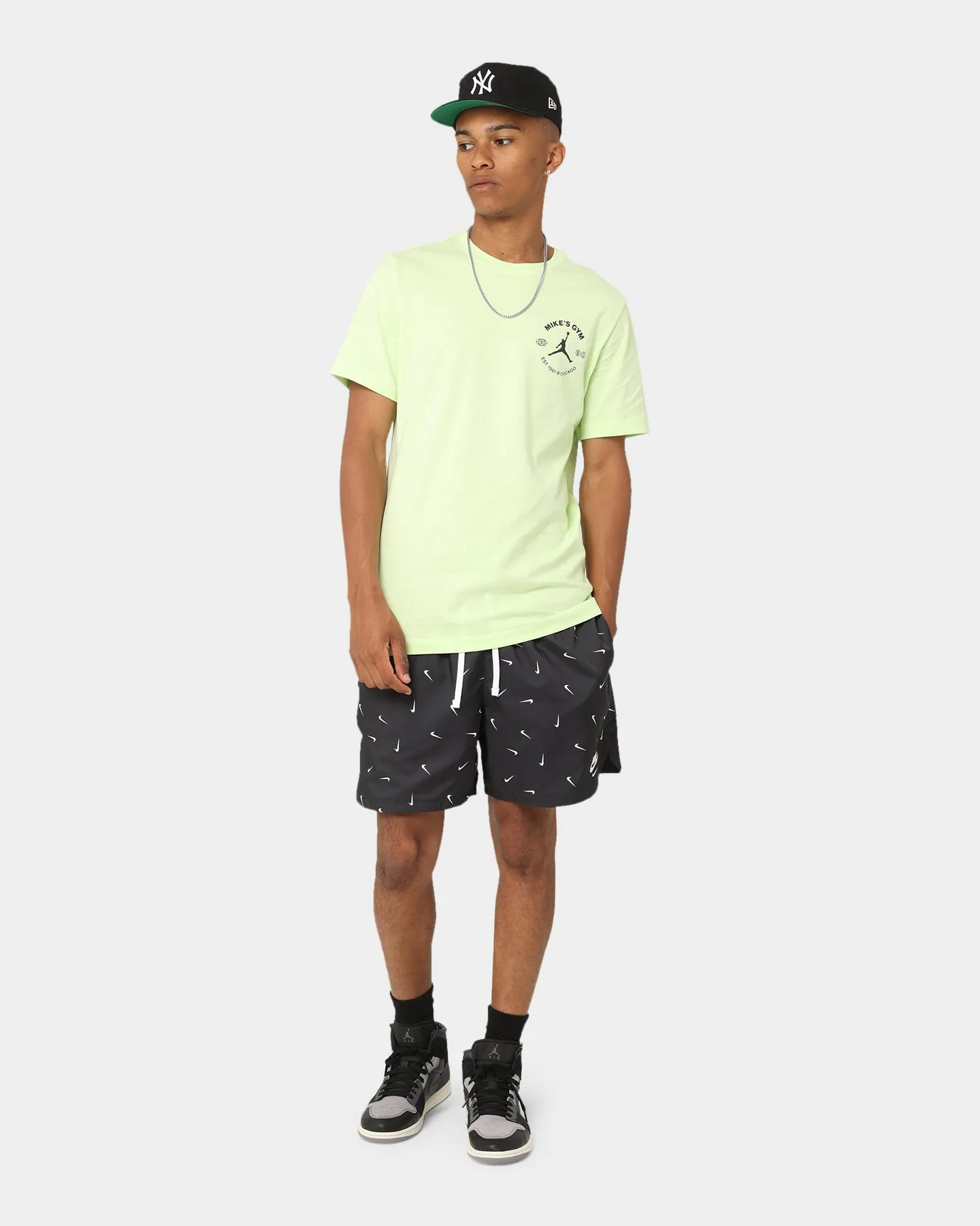 Nike Nike Sportswear Sport Essentials Shorts Tissés Doublés Flow Noir/Blanc/Blanc