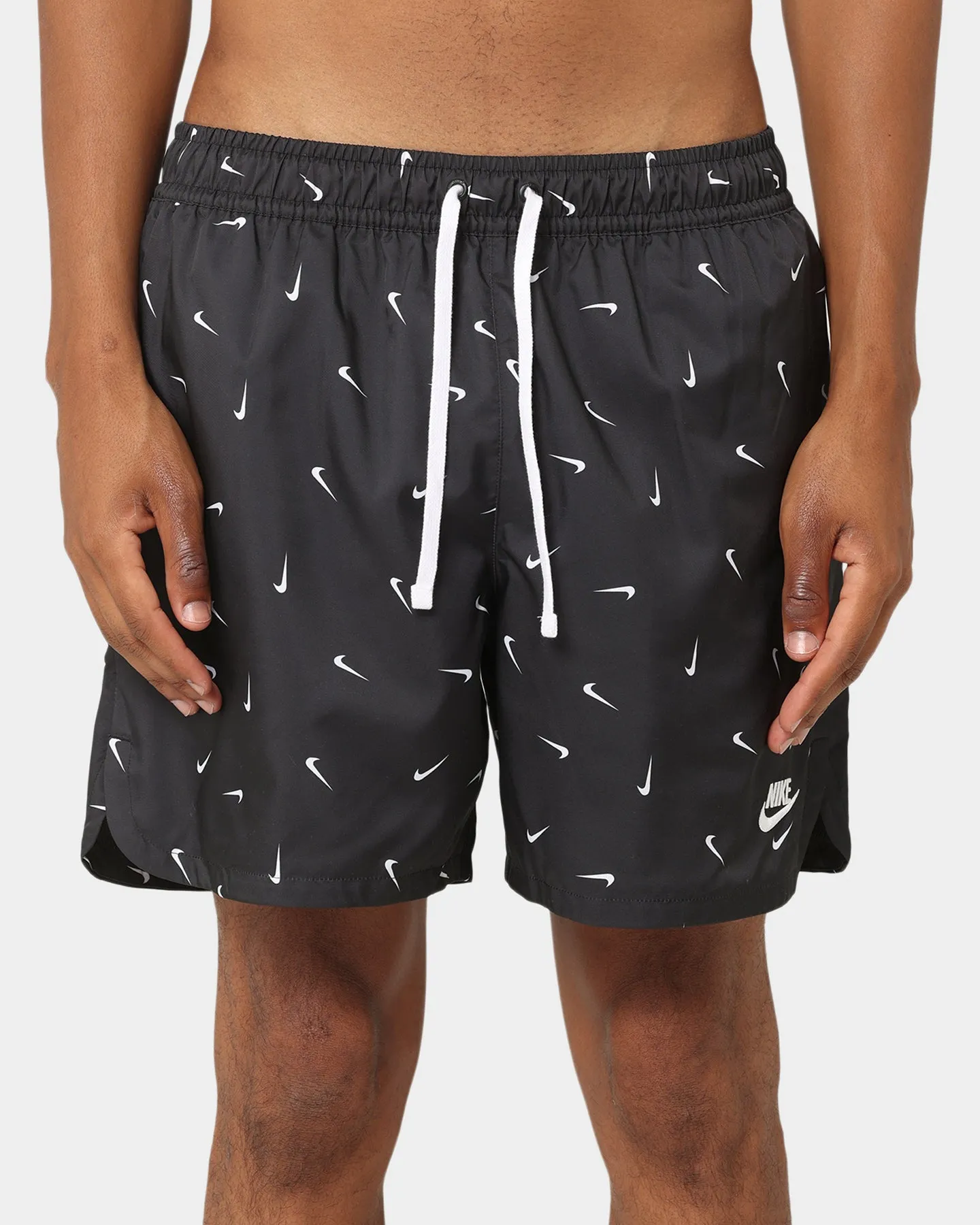 Nike Nike Sportswear Sport Essentials Shorts Tissés Doublés Flow Noir/Blanc/Blanc