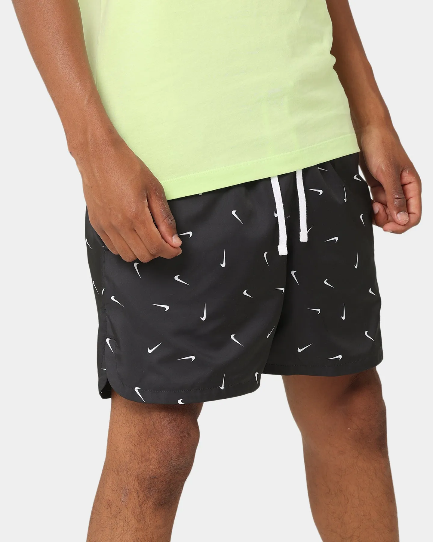 Nike Nike Sportswear Sport Essentials Shorts Tissés Doublés Flow Noir/Blanc/Blanc