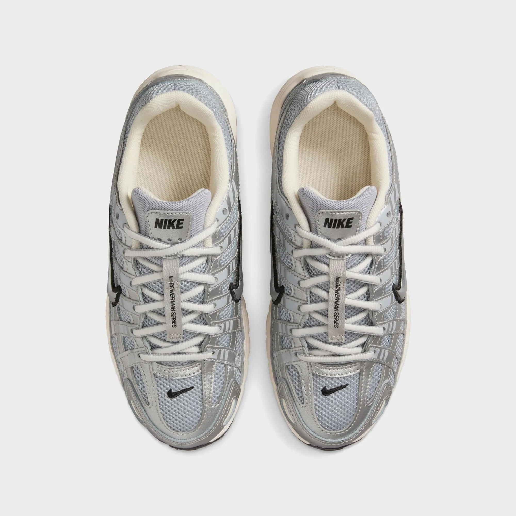Flash Sale Own the Streets Nike P-6000 - Metallic Silver / Black / Pale Ivory