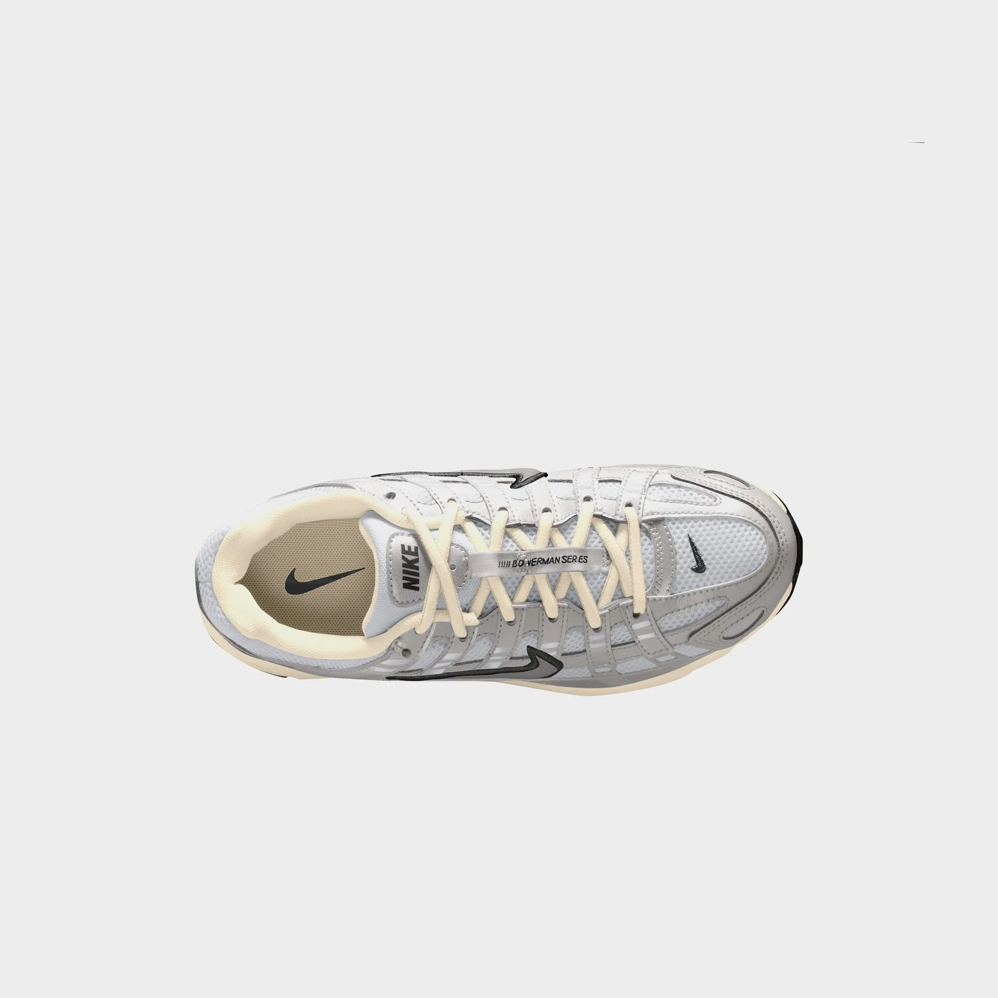 Hit Your Next Level Independence Day Sale Nike P-6000 - Metallic Silver / Black / Pale Ivory