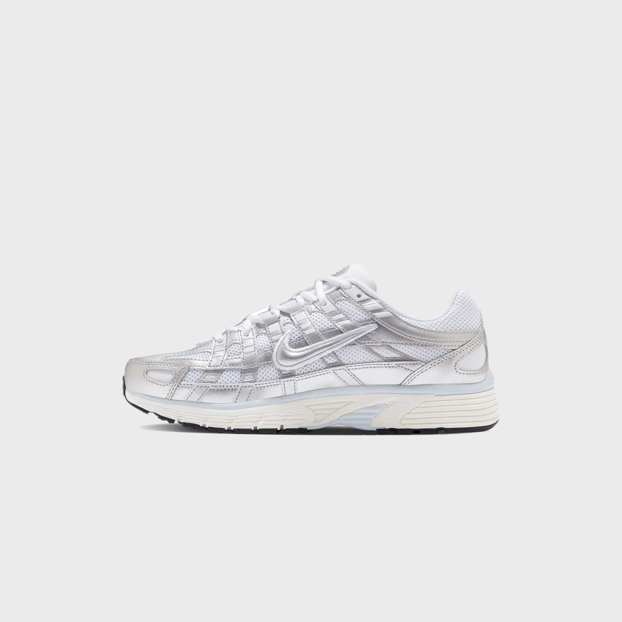 Smart Design Nylon Nike P-6000 - White / Metallic Silver / Blue Tint / Sail