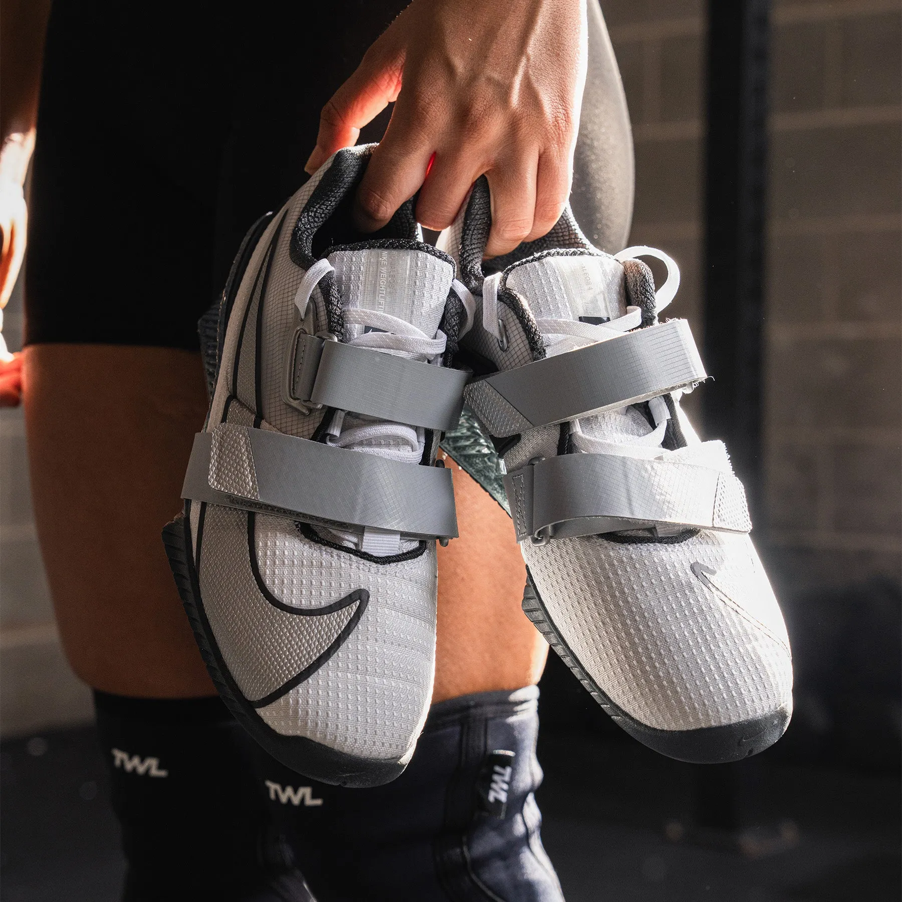 Colorfast Fabric Function Score Nike - Romaleos 4 Weightlifting Shoes - Se White/Metallic Silver-Anthracite-Wolf Grey