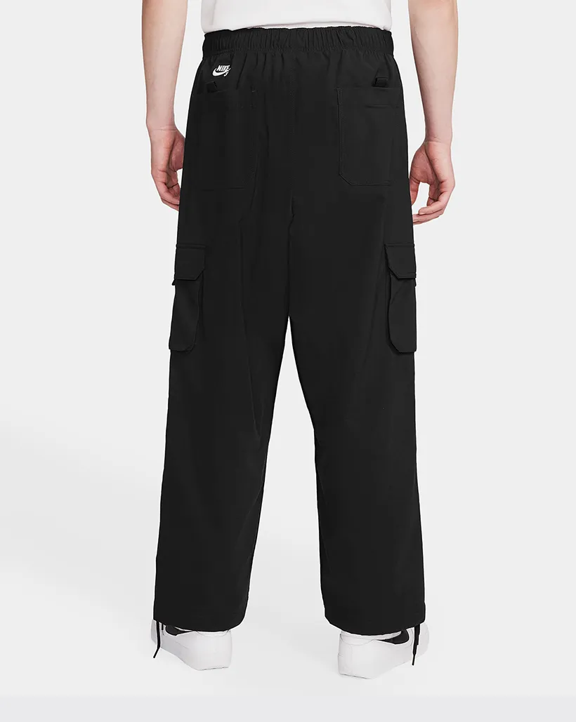 Printed Labels Nike Sb Kearny Nylon Skate Cargo Pants - Black