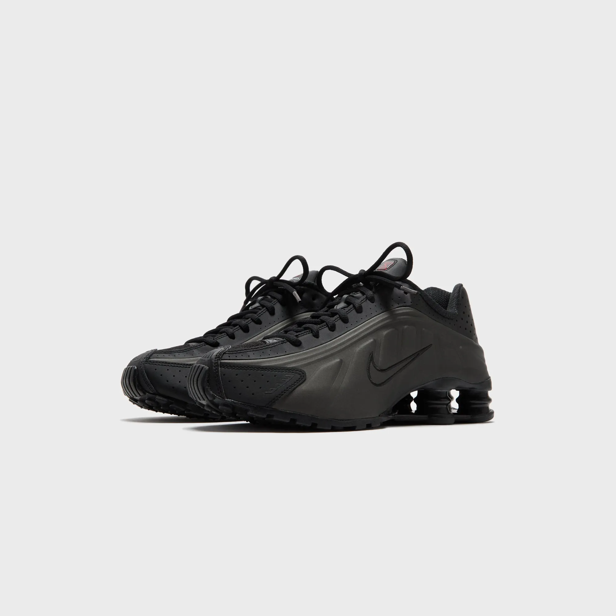 Platform Side Impact Protection Nike Shox R4 - Black / Black / Black / Bright Crimson