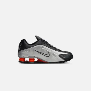 Nike Shox R4 - Metallic Silver / Black / Picante Red / Metallic Silver Slip-On Budget Water Resistant Trait Attribute