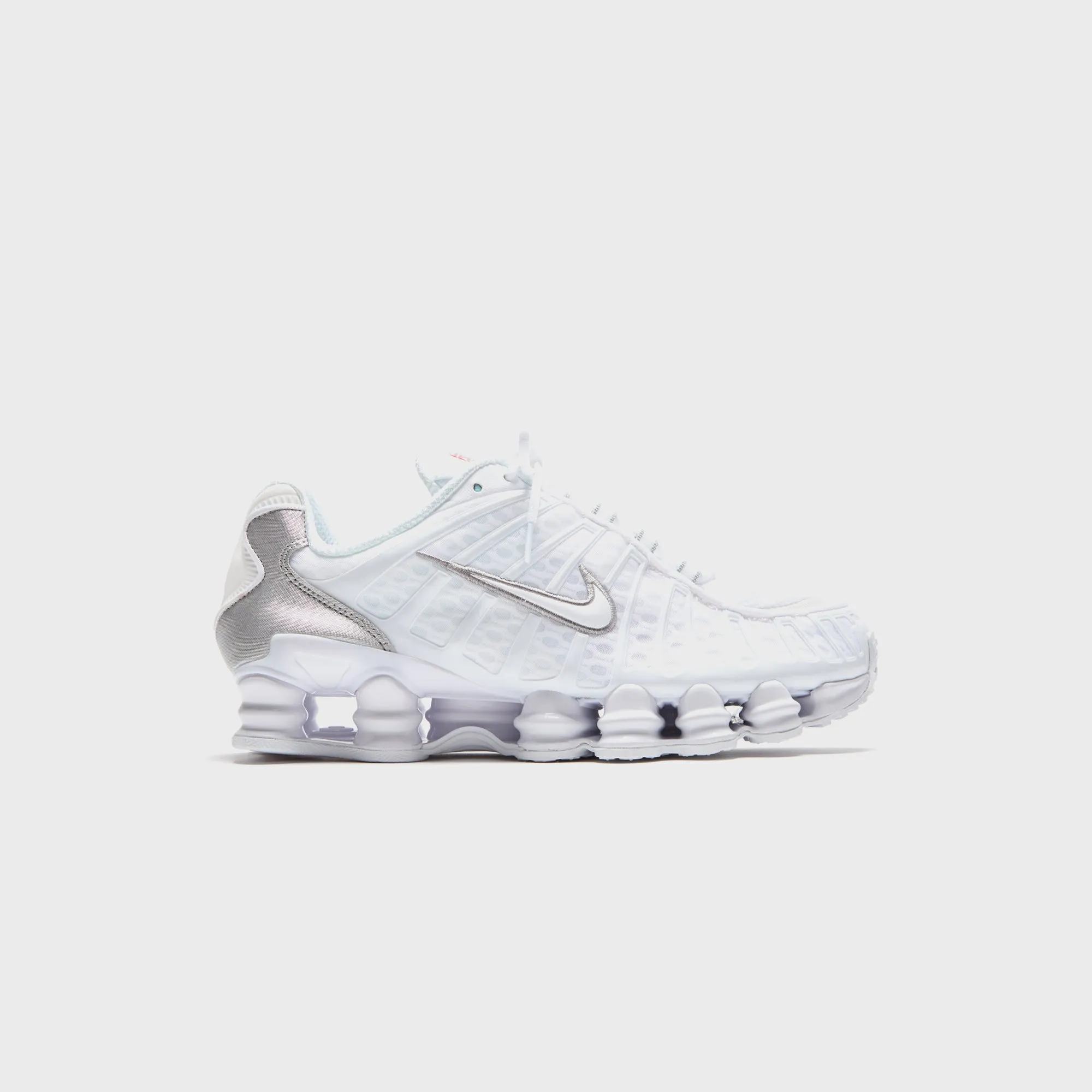 Performance Unleashed Nike Shox Tl - White / Metallic Silver / Max Orange