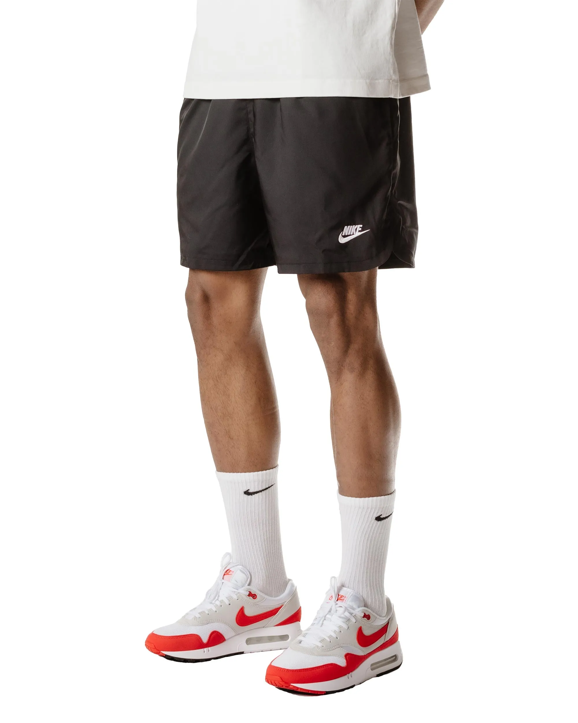 Nike Sportswear Sport Essentials Lined Flow Shorts Black Anti-Bacterial Index