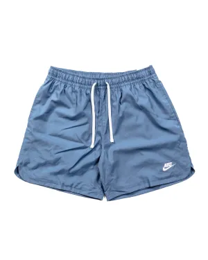 Intricate Design Comfort And Adjustable Drawstring Nike Sportswear Sport Essentials Lined Flow Shorts Diffused Blue