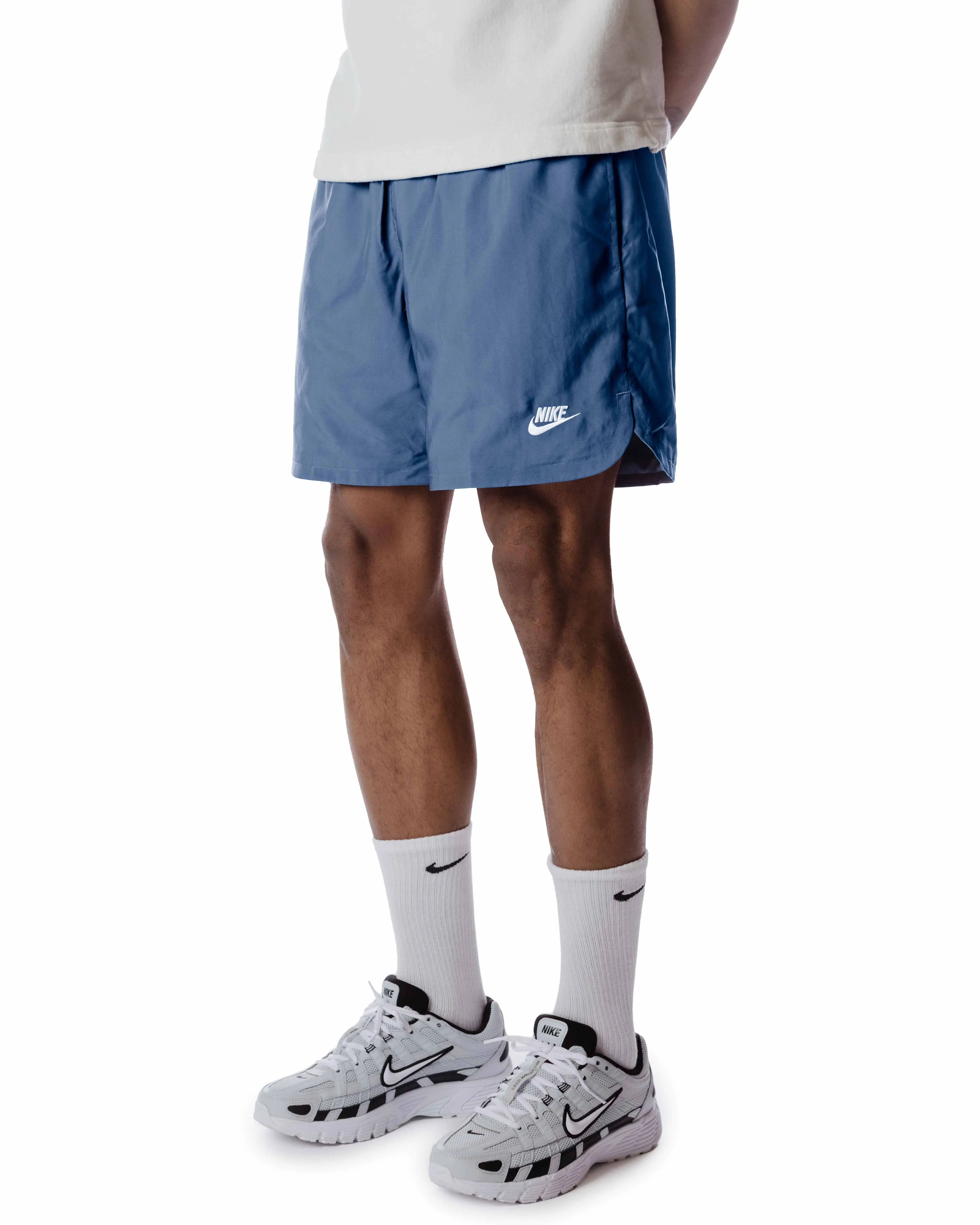French Cuff Tight Ankle Nike Sportswear Sport Essentials Lined Flow Shorts Diffused Blue