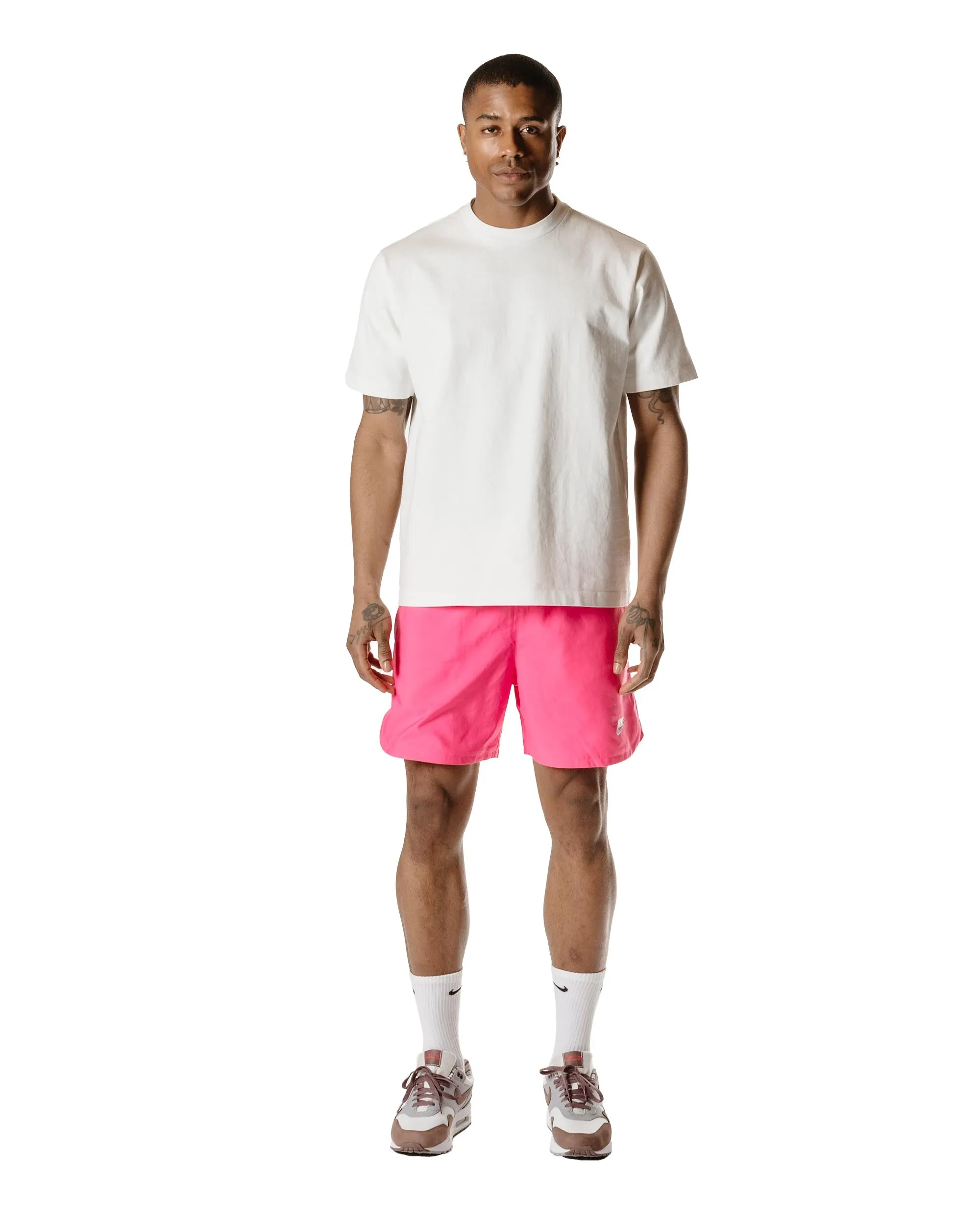 Nike Sportswear Sport Essentials Lined Flow Shorts Pinksicle Quick Drying Function Footbed Support