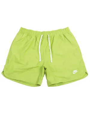 Nike Sportswear Sport Essentials Lined Flow Shorts Vivid Green QuickAbsorbing