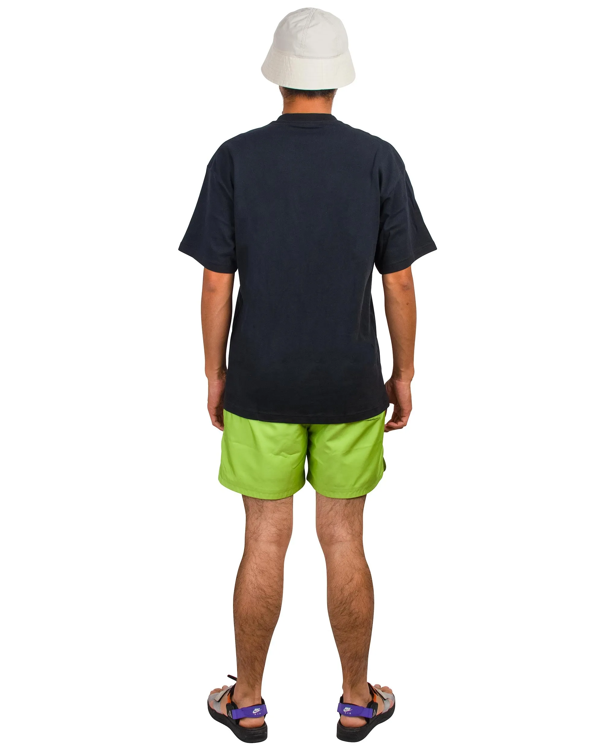 Nike Sportswear Sport Essentials Lined Flow Shorts Vivid Green Elastic Leg Band