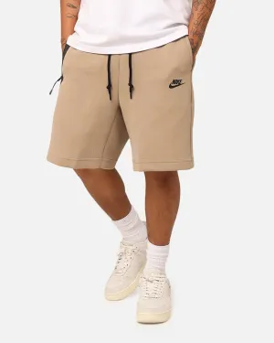Nike Tech Fleece Shorts Kaki/Noir