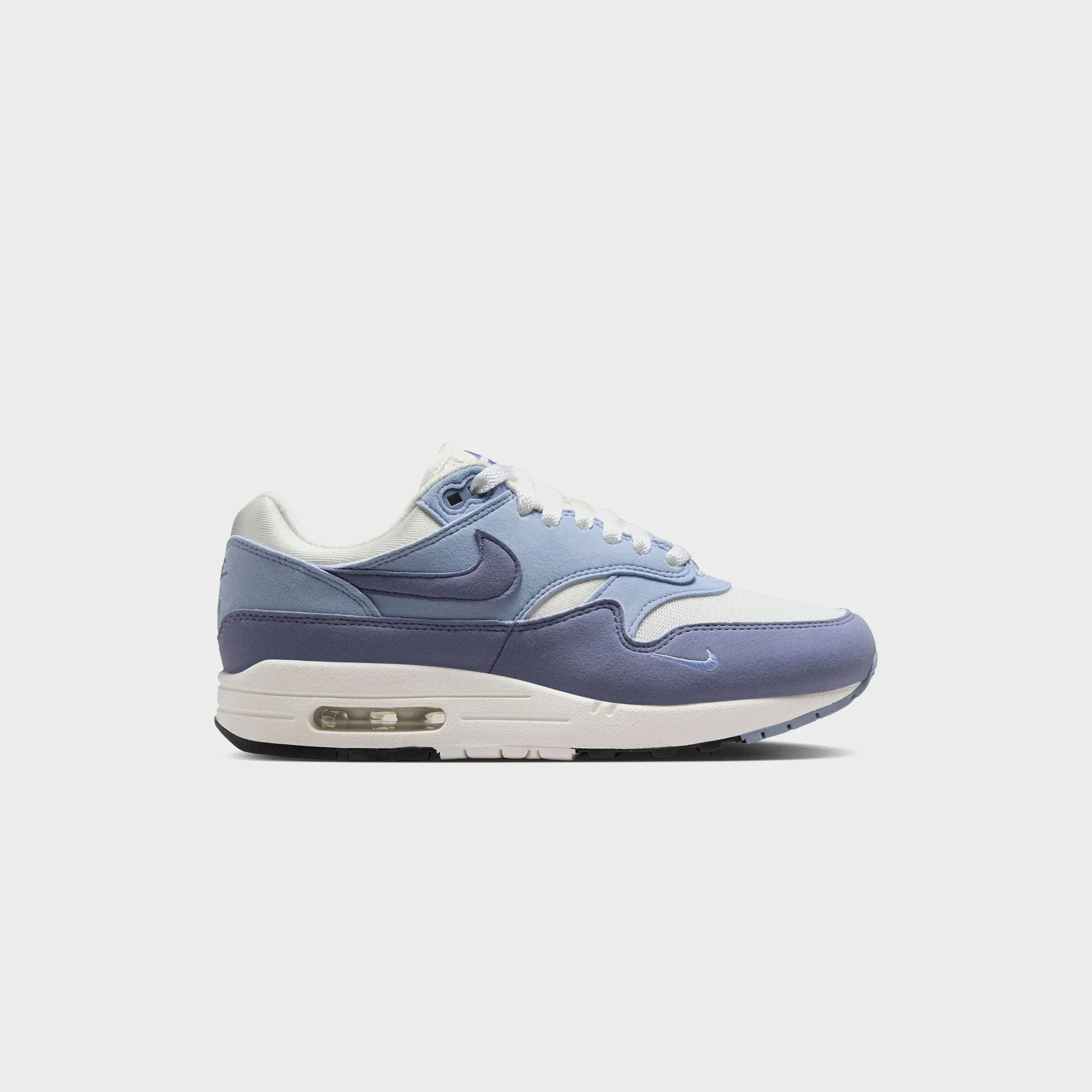 Foot Mesh Heel Cushion Function Nike Wmns Air Max 1 `87 - Sail / Light Armoury Blue / Black / Ashen Slate