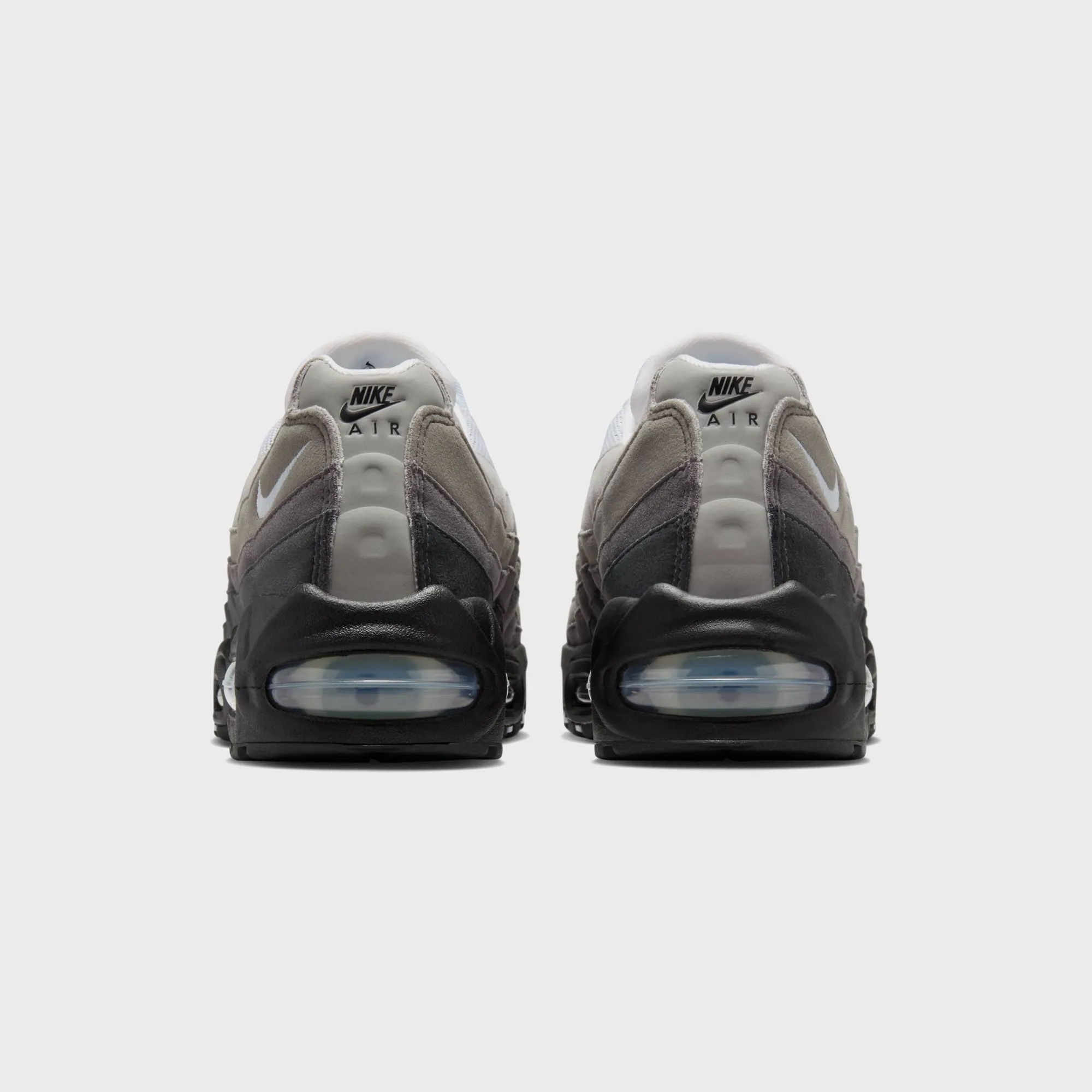 Nike Wmns Air Max 95 Og - Black / Blue Tint / White / Medium Grey Supportive Fitness Shoes Slip - Resistant Feature