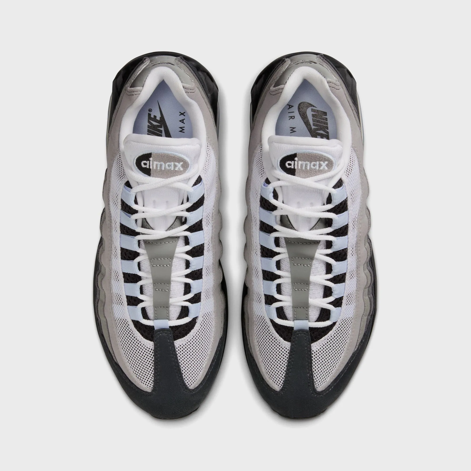 Comfortable Resistance Training Nike Wmns Air Max 95 Og - Black / Blue Tint / White / Medium Grey