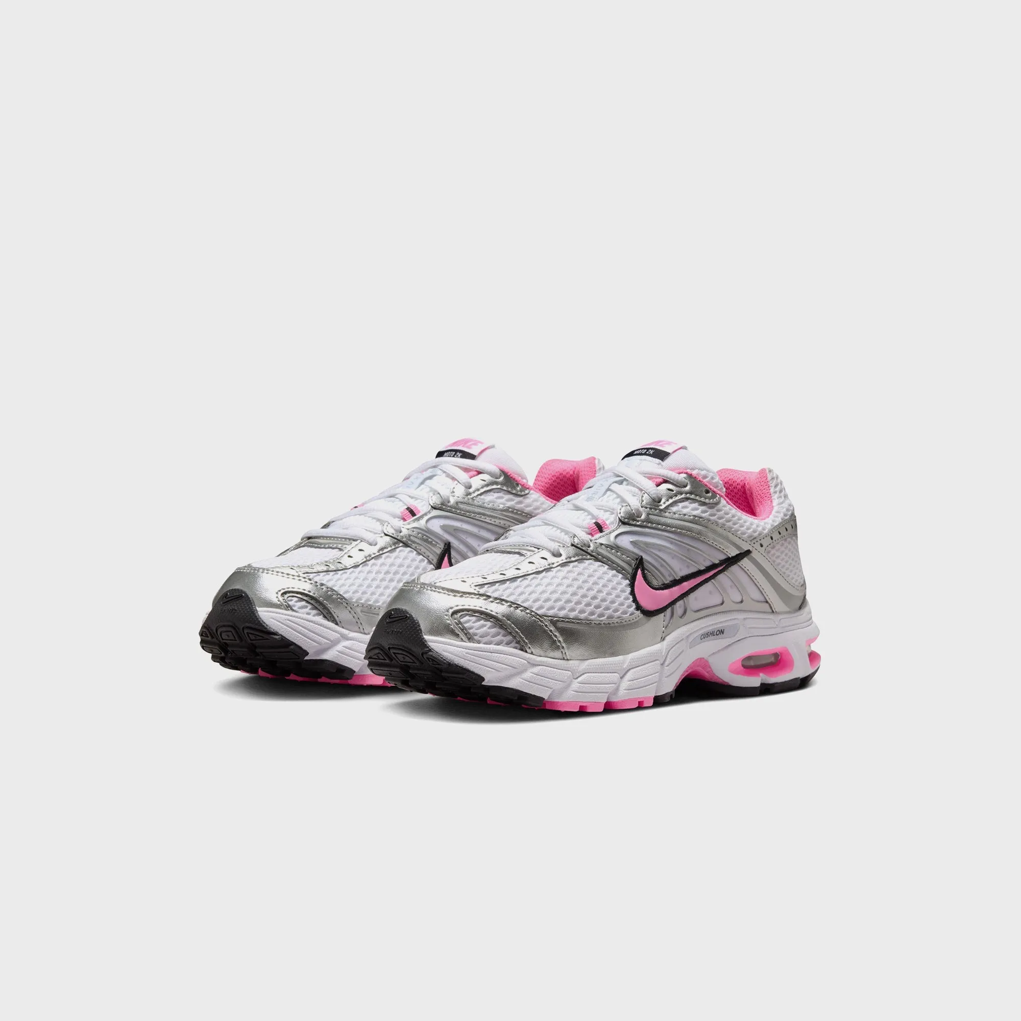 Shock-Absorbing Sole Nike Wmns Air Max Moto 2K - White / Pink Spell / Metallic Silver / Black