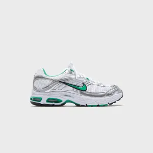 Performance-Focused Nike Wmns Air Max Moto 2K - White / Stadium Green / Metallic Silver