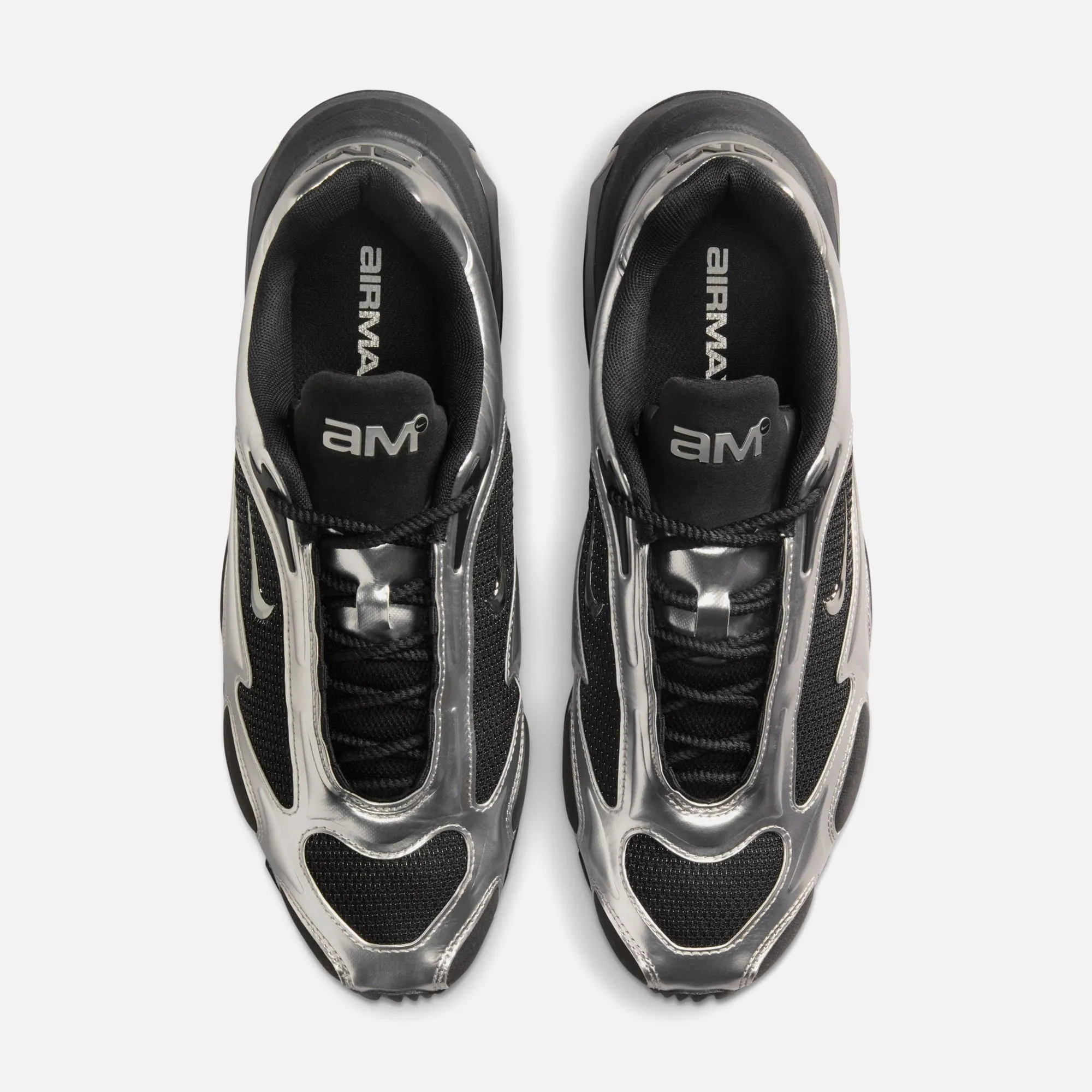 Nike Wmns Air Max Muse - Black / Metallic Silver Comfortable Cuffs Padding