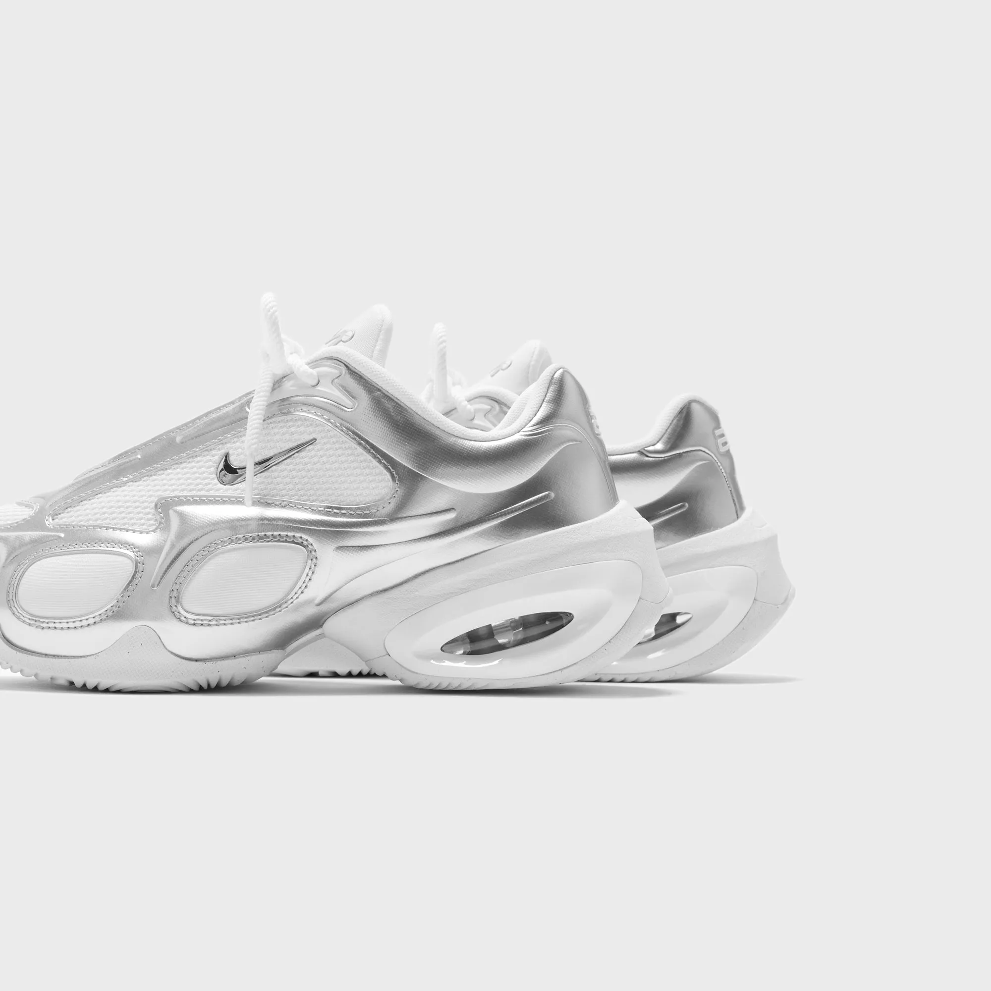 Washable Nylon Soft Vamp Design Nike Wmns Air Max Muse - White / Metallic Silver / Pure Platinum