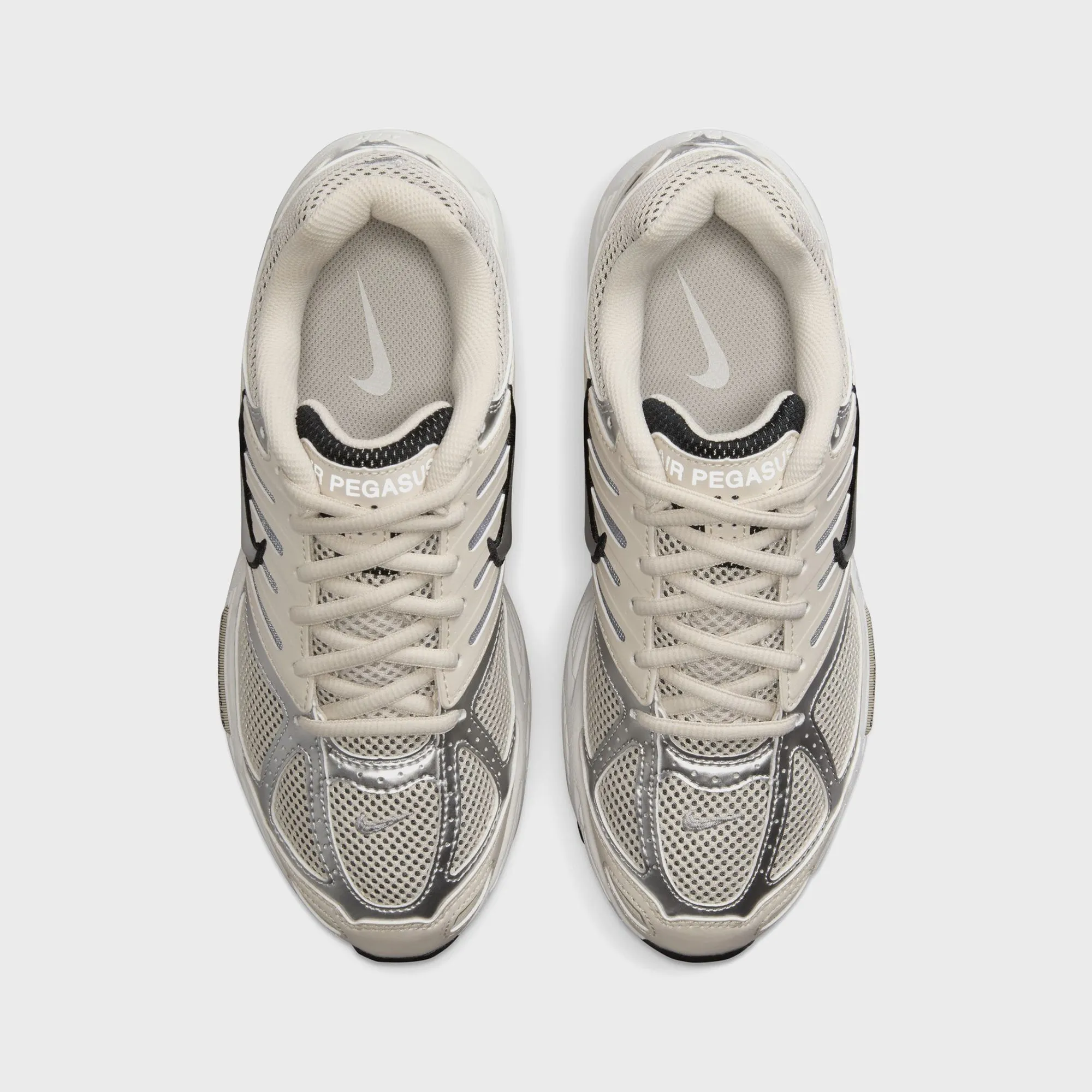 Nike Wmns Air Pegasus 2005 - Light Orewood Brown / Chrome / Summit White / Black Supple Slingback Strap