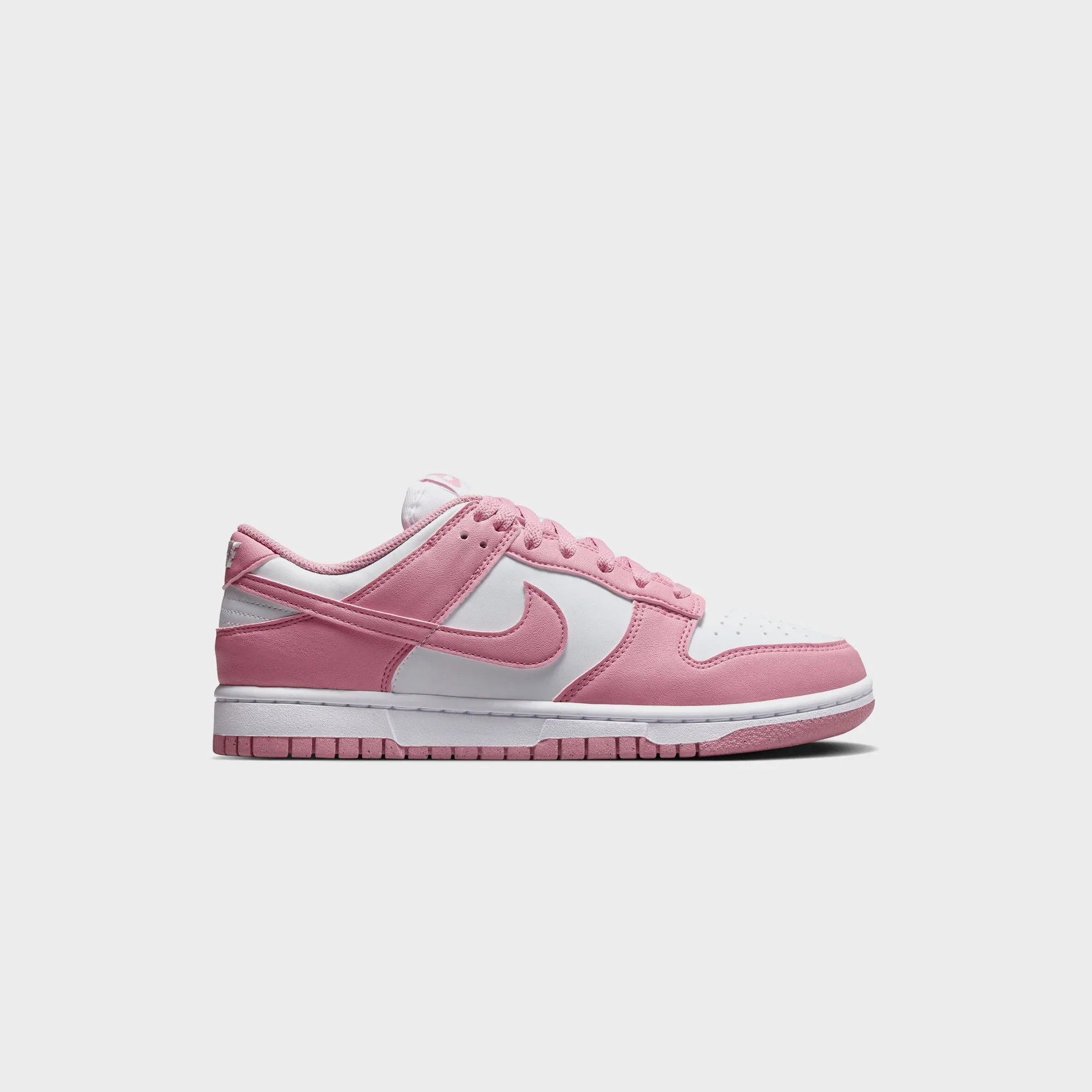 Nike Wmns Dunk Low - White / Elemental Pink Mule Heels Style Comfort Padding Style