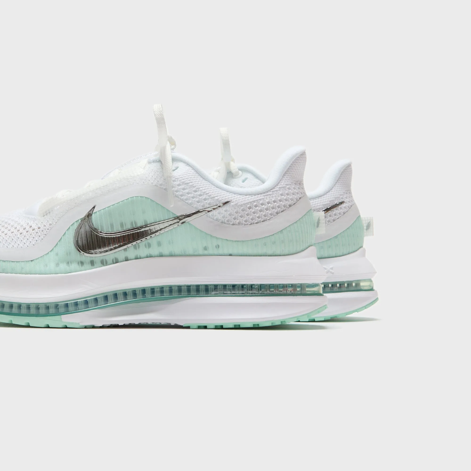 Nike Wmns Pegasus Premium - White / Metallic Silver / Mint Foam / Cannon Distinctive Style Comfort Happy