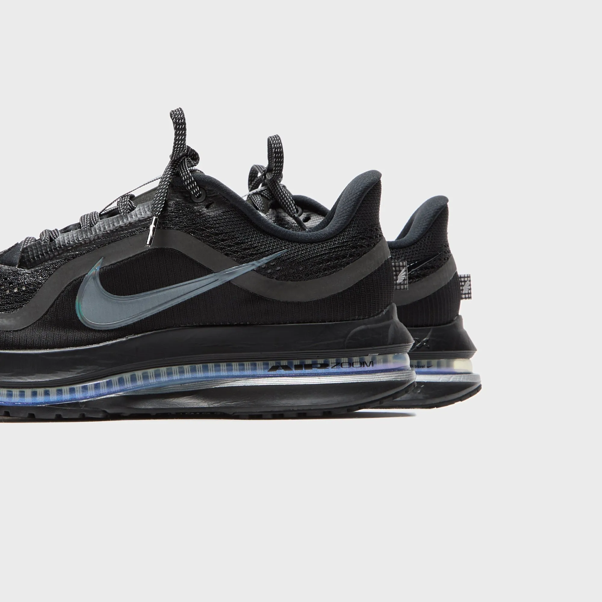 Mammoth Style Nike Wmns Pegasus Prm - Black / Black / Metallic Silver