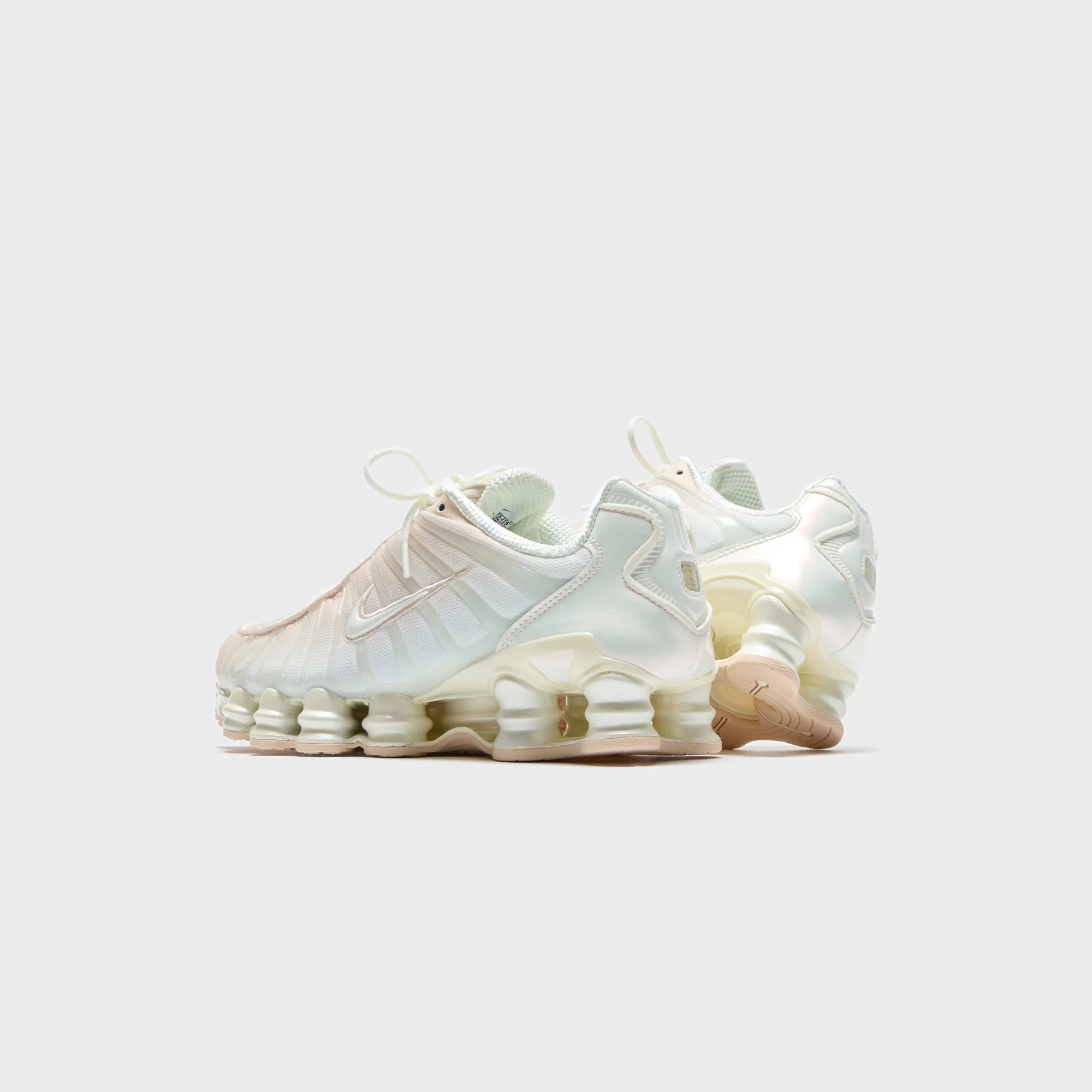Sandal Corduroy Nike Wmns Shox Tl- Pearl White / Soft Pearl / Particle Pink
