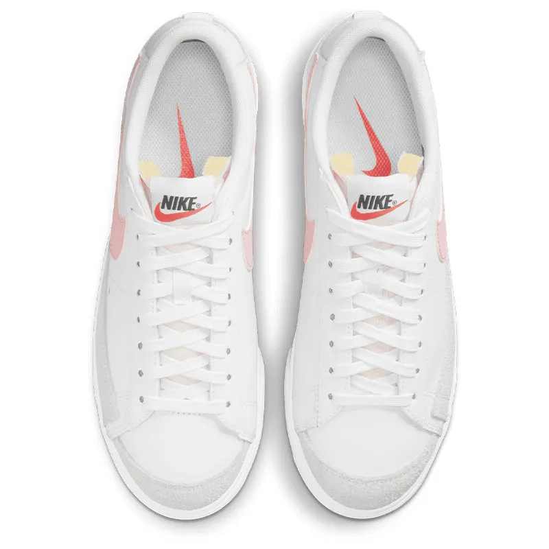 Nike Women'S Blazer Low Platform Comfortable To Run Anti Microbial And Anti Odor Treatment Upper Style