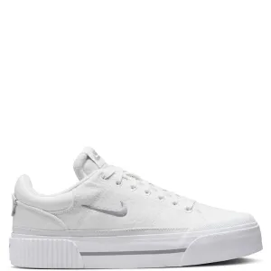 Slip Resistant Shoes For Indoor Velcro Nike Women'S Court Legacy Lift