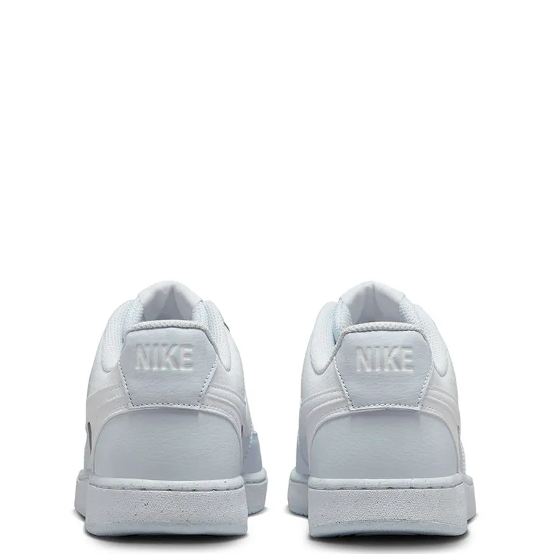 Slip-On Clogs With Wood Nike Women'S Court Vision Low Next Nature Football Grey/White