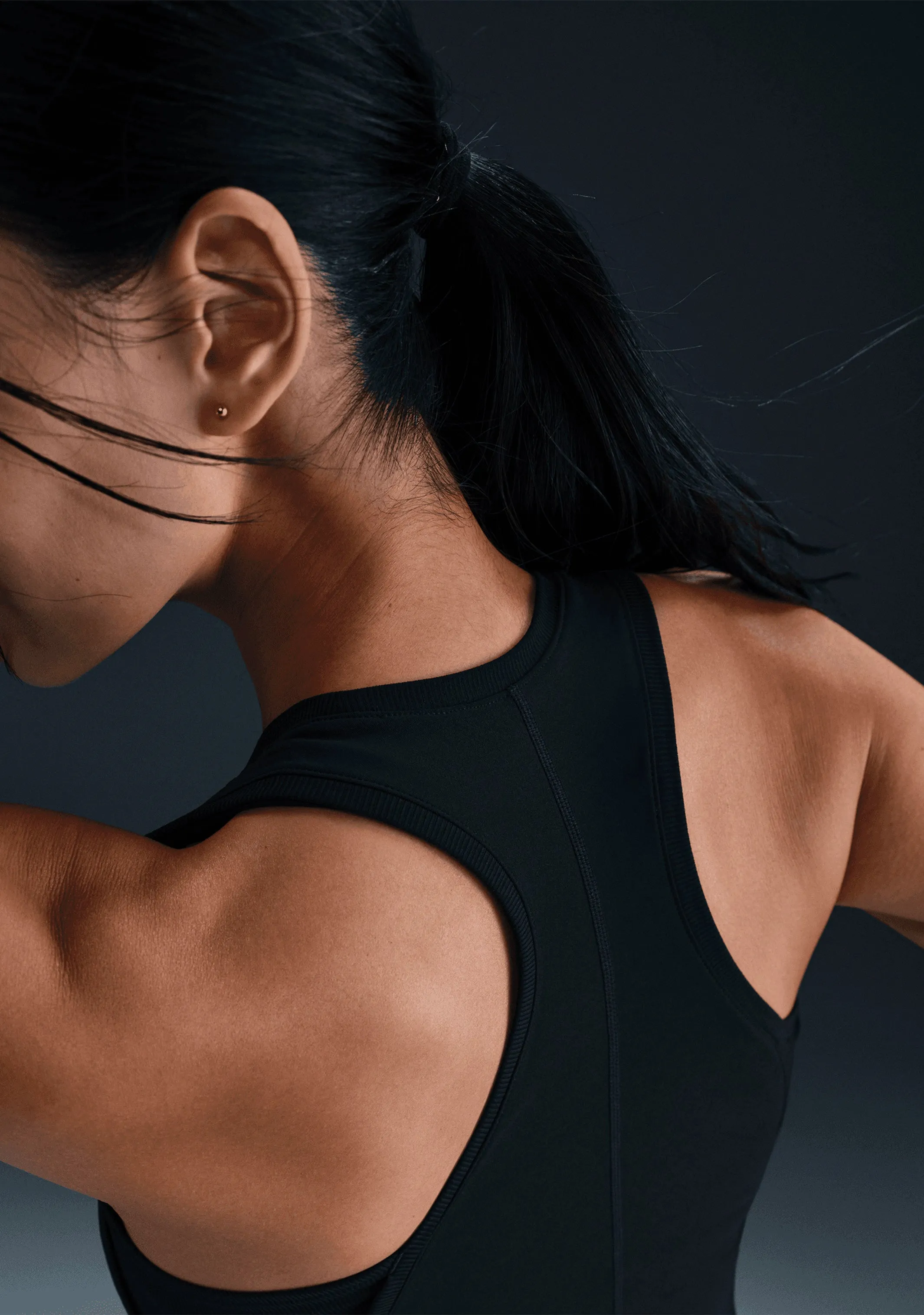 Nike Women'S Dri-Fit Victory Tank Turtleneck Waist