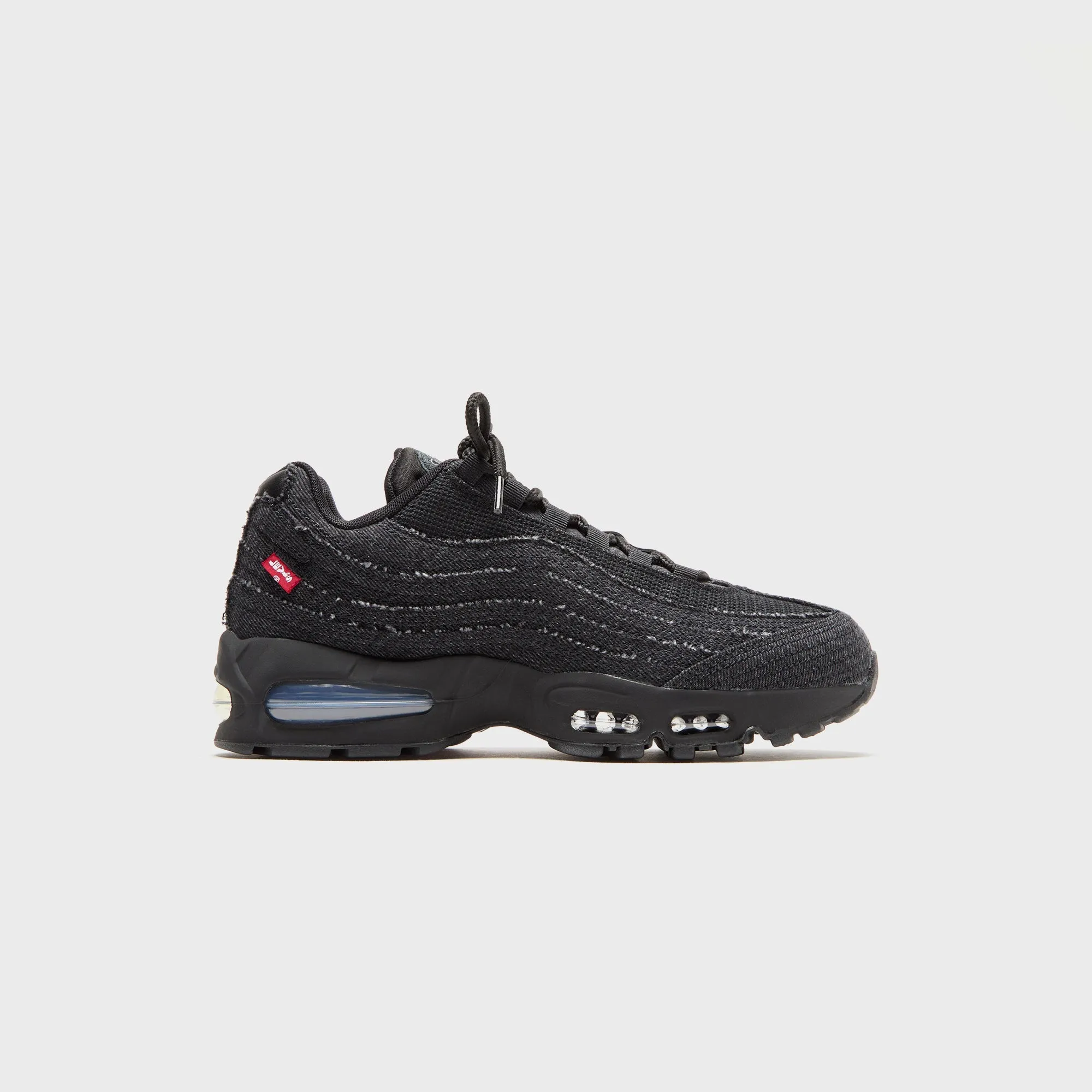 Nike X Levi'S Air Max 95 Og - Black Stretchable Material Upper Applicable
