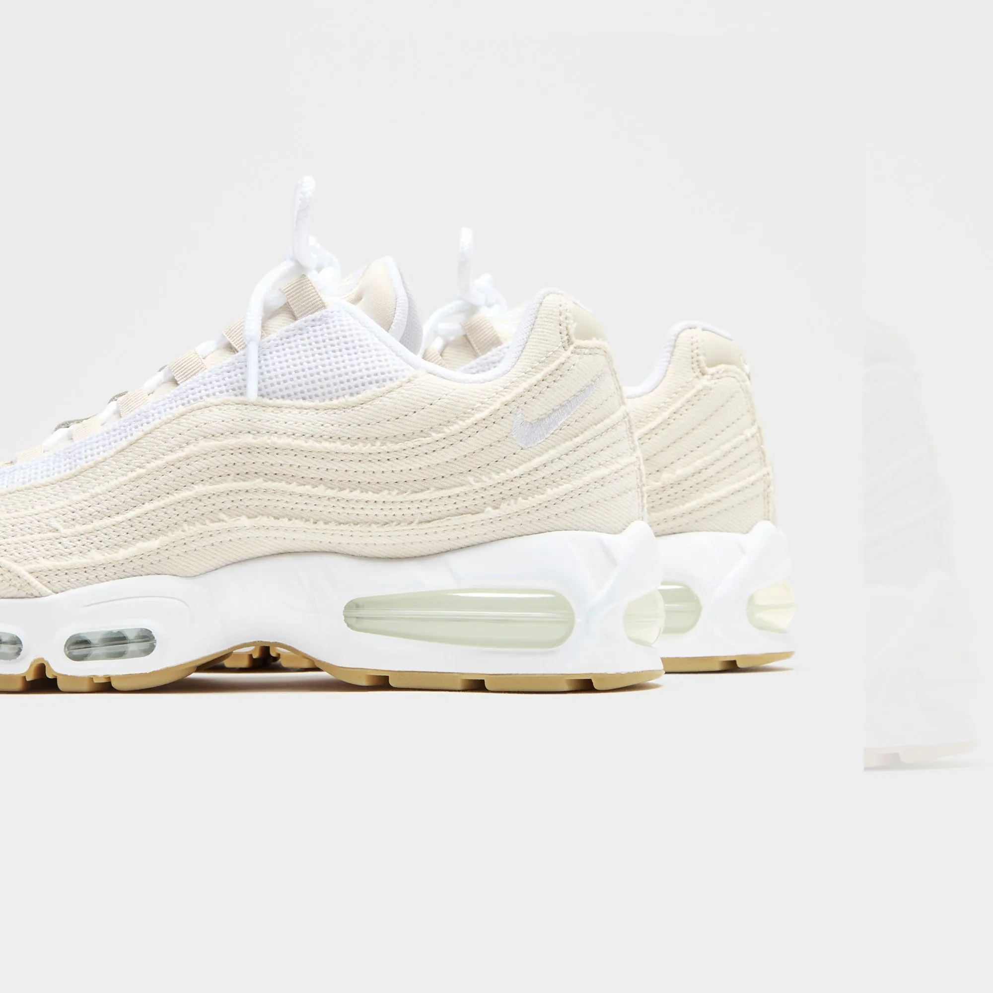 Labor Day Sale Footwear for the Fearless Nike X Levi'S Air Max 95 Og - White / Ecru